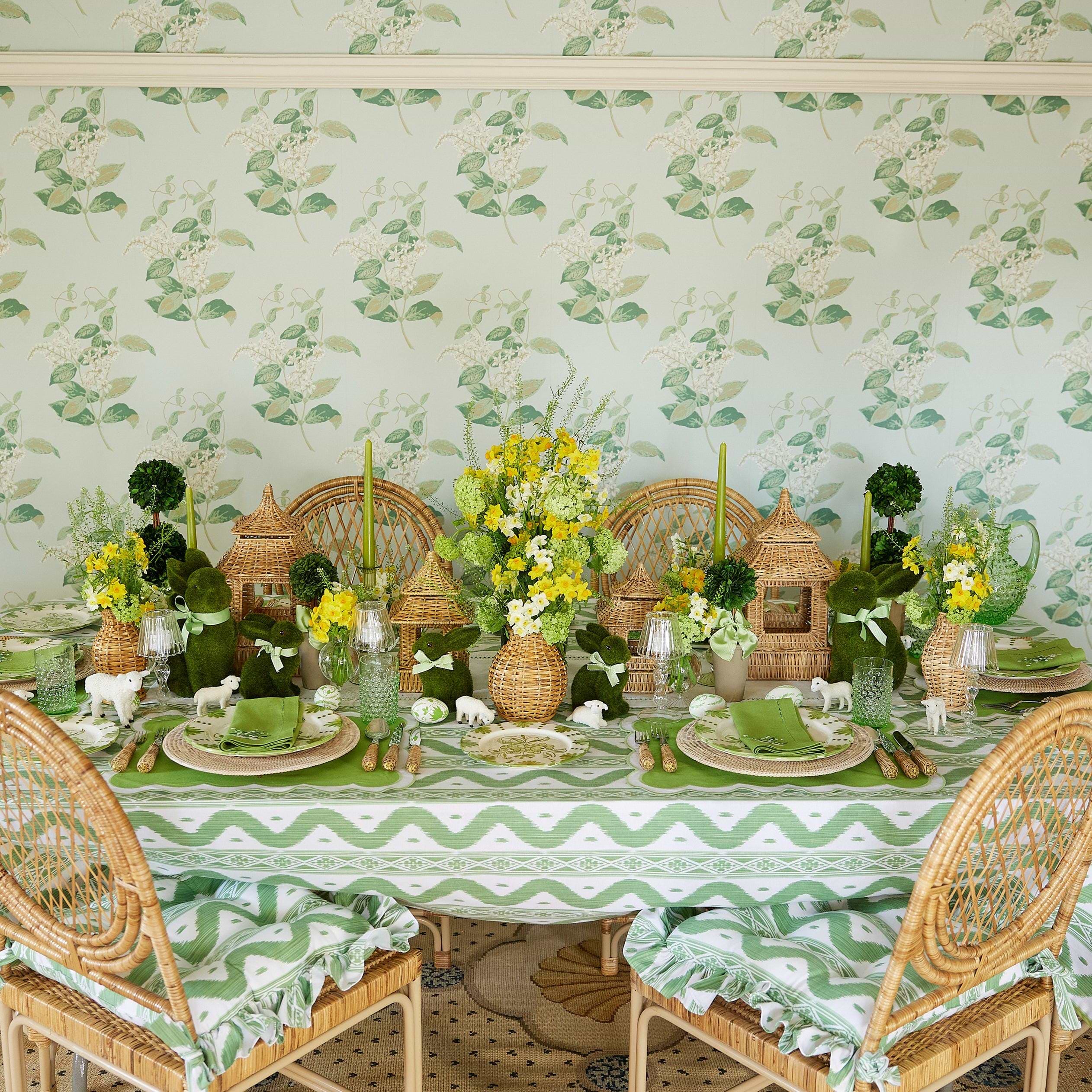 Natural Rattan Decoration Set - Mrs. Alice