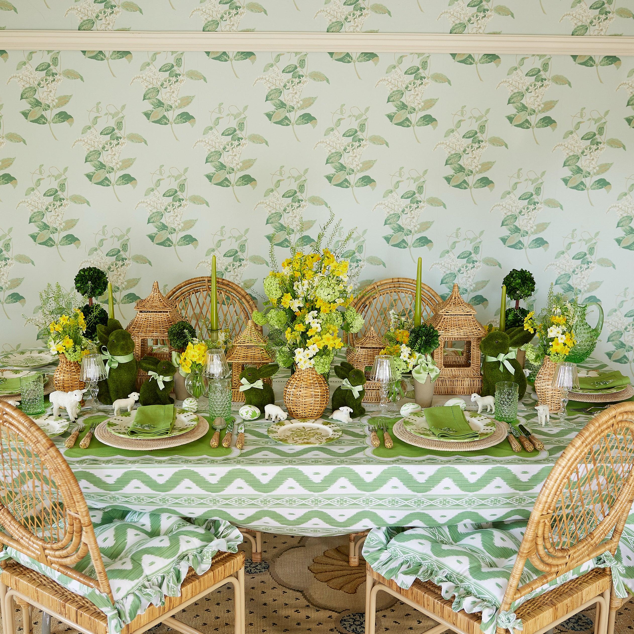 Natural Rattan Decoration Set - Mrs. Alice