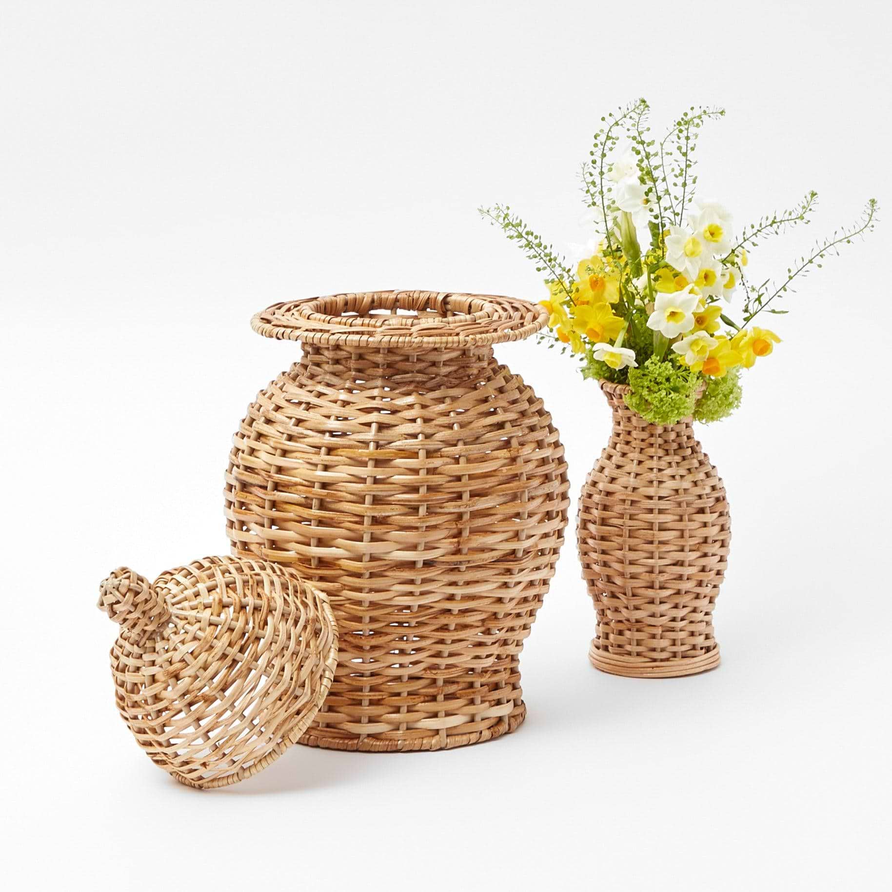 Natural Rattan Decoration Set - Mrs. Alice
