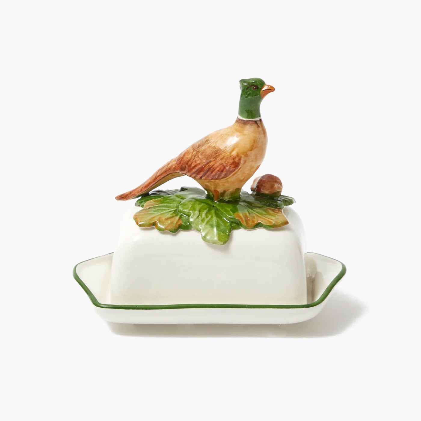 Pheasant Butter Dish