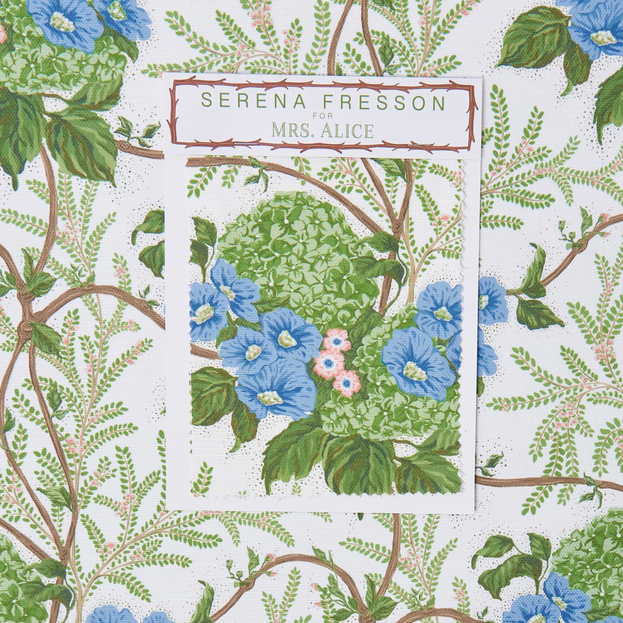Pink Lady Isabella's Garden Fabric