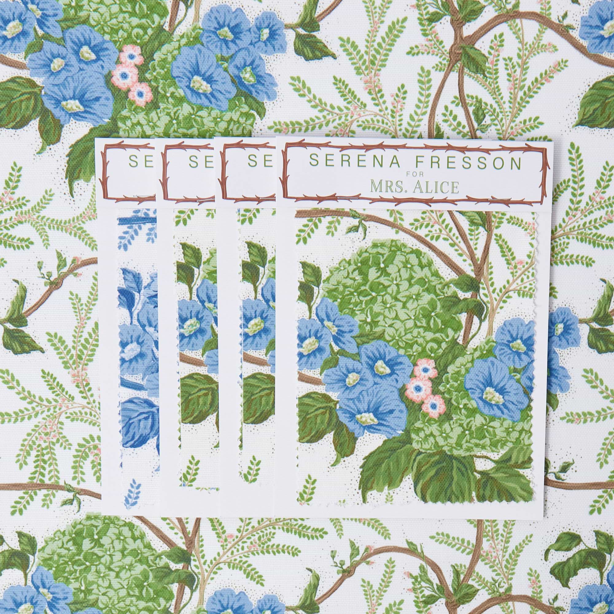 Pink Lady Isabella's Garden Fabric