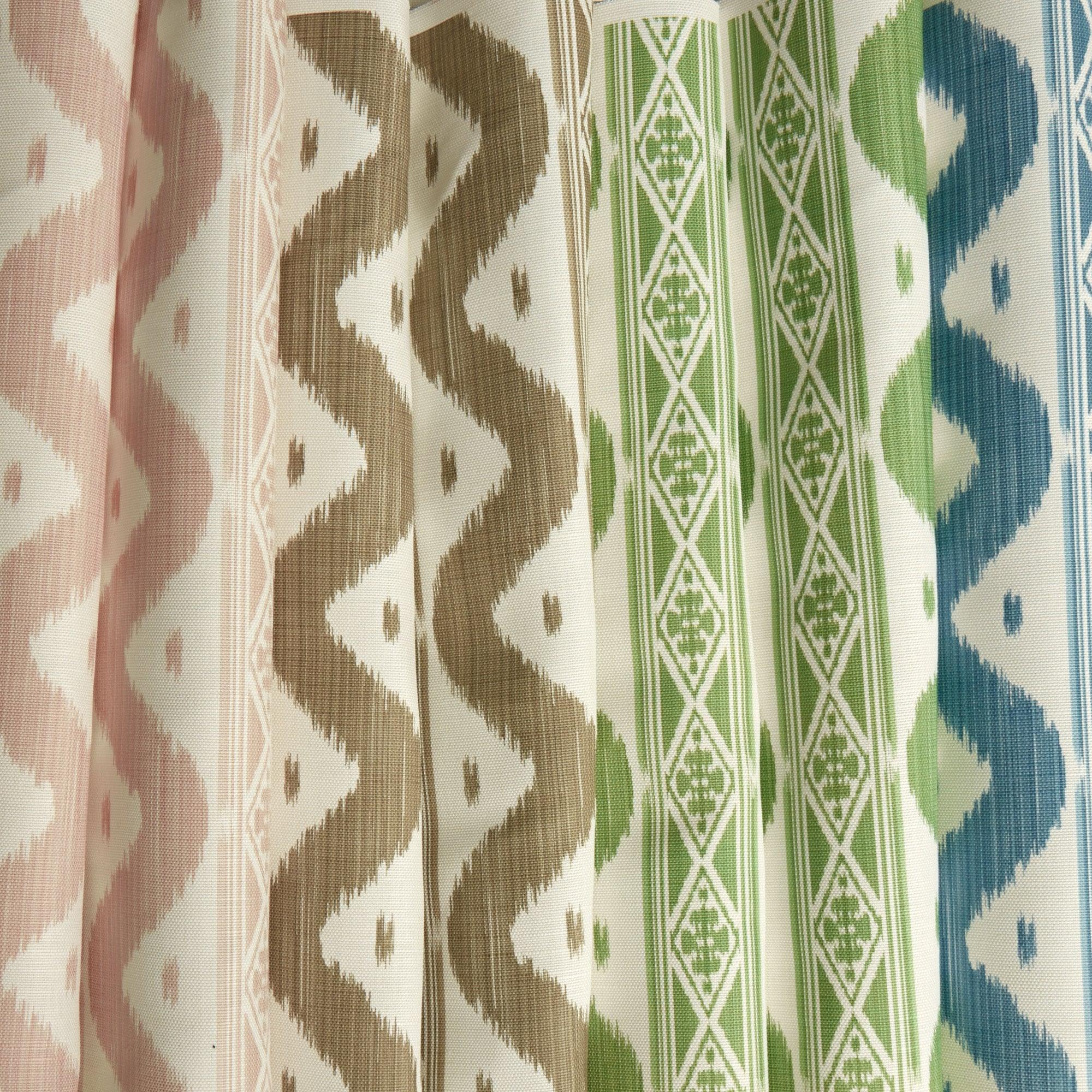 Pink Ikat Stripe Fabric - Mrs. Alice