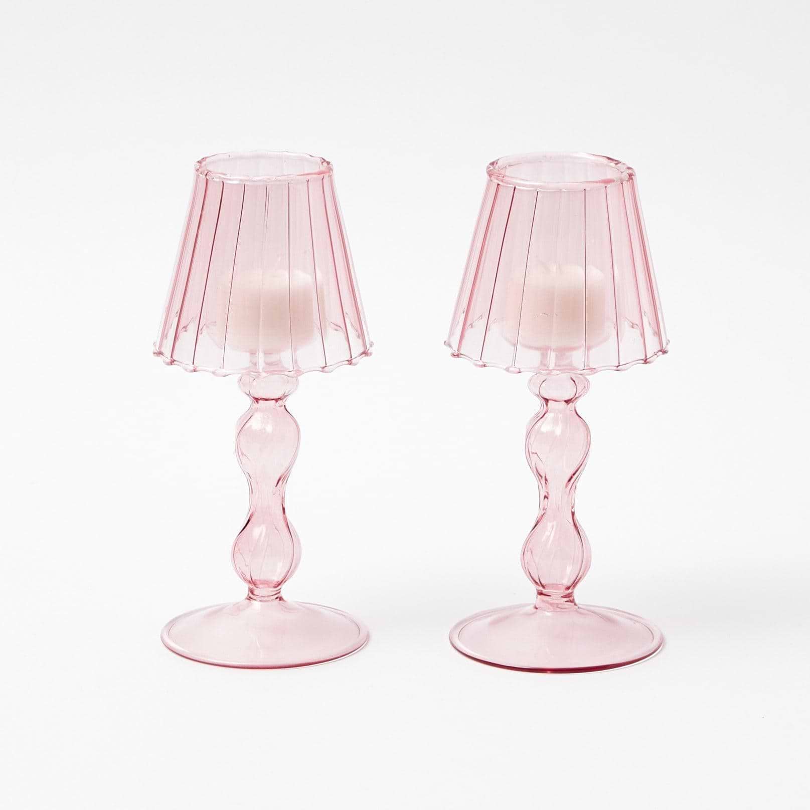 Pretty In Pink Candlescape - Mrs. Alice