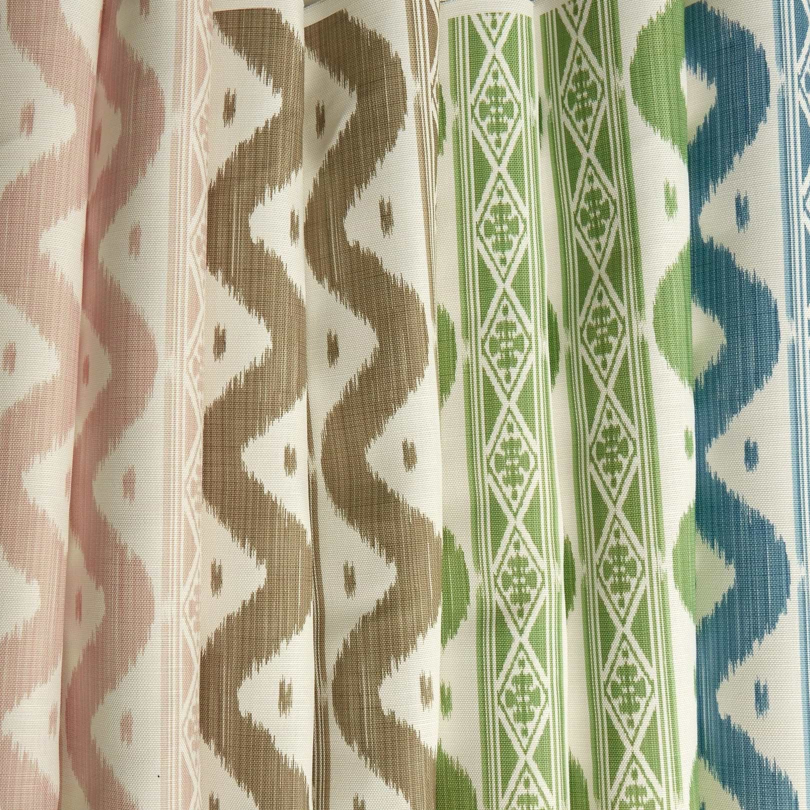 Putty Ikat Stripe Fabric