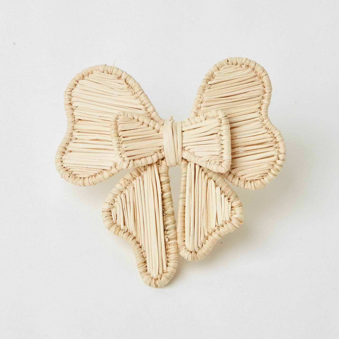 Rattan Napkin Bows (Set of 4) - Mrs. Alice