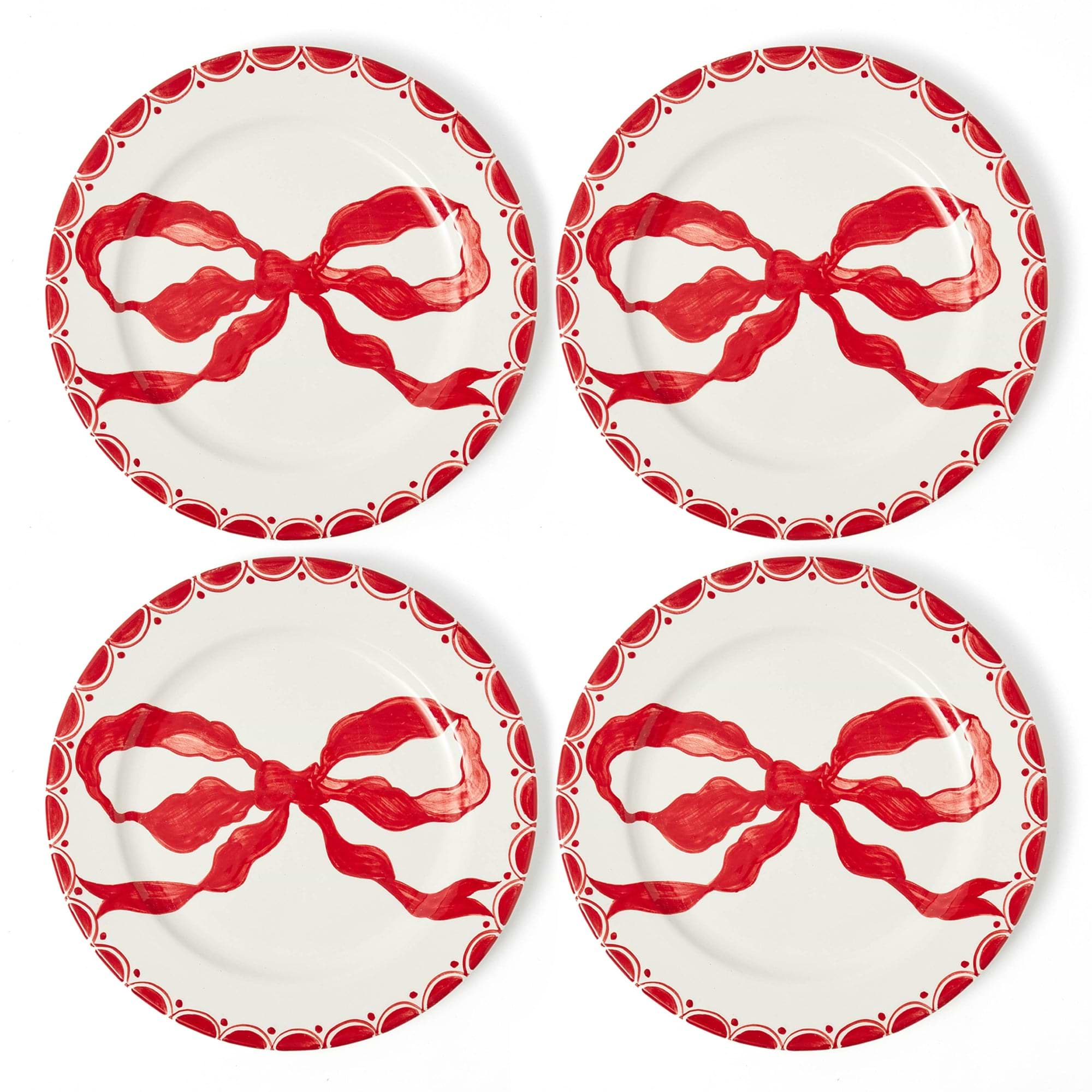 Marilyn Red Bow Starter Plate
