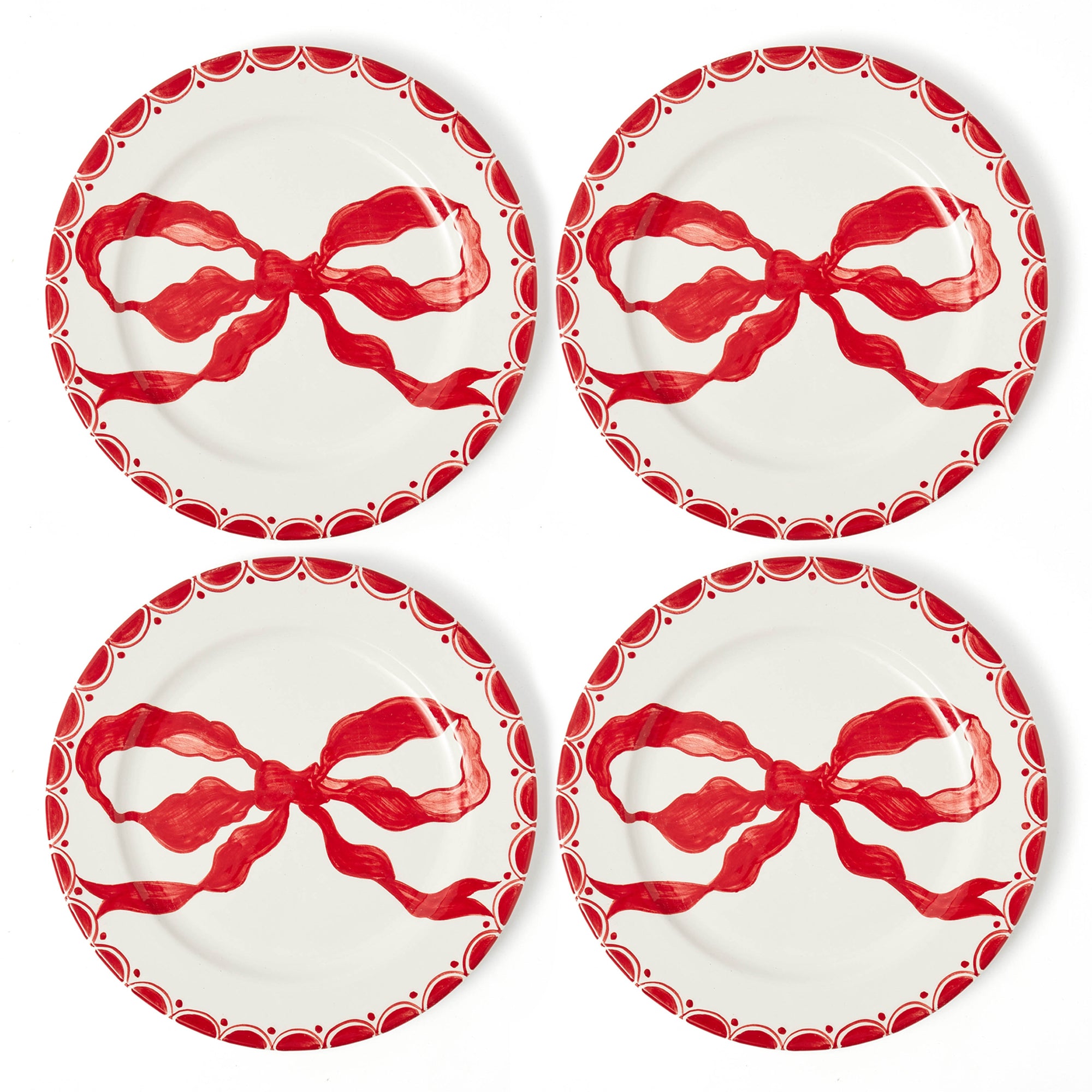 Marilyn Red Bow Starter Plate
