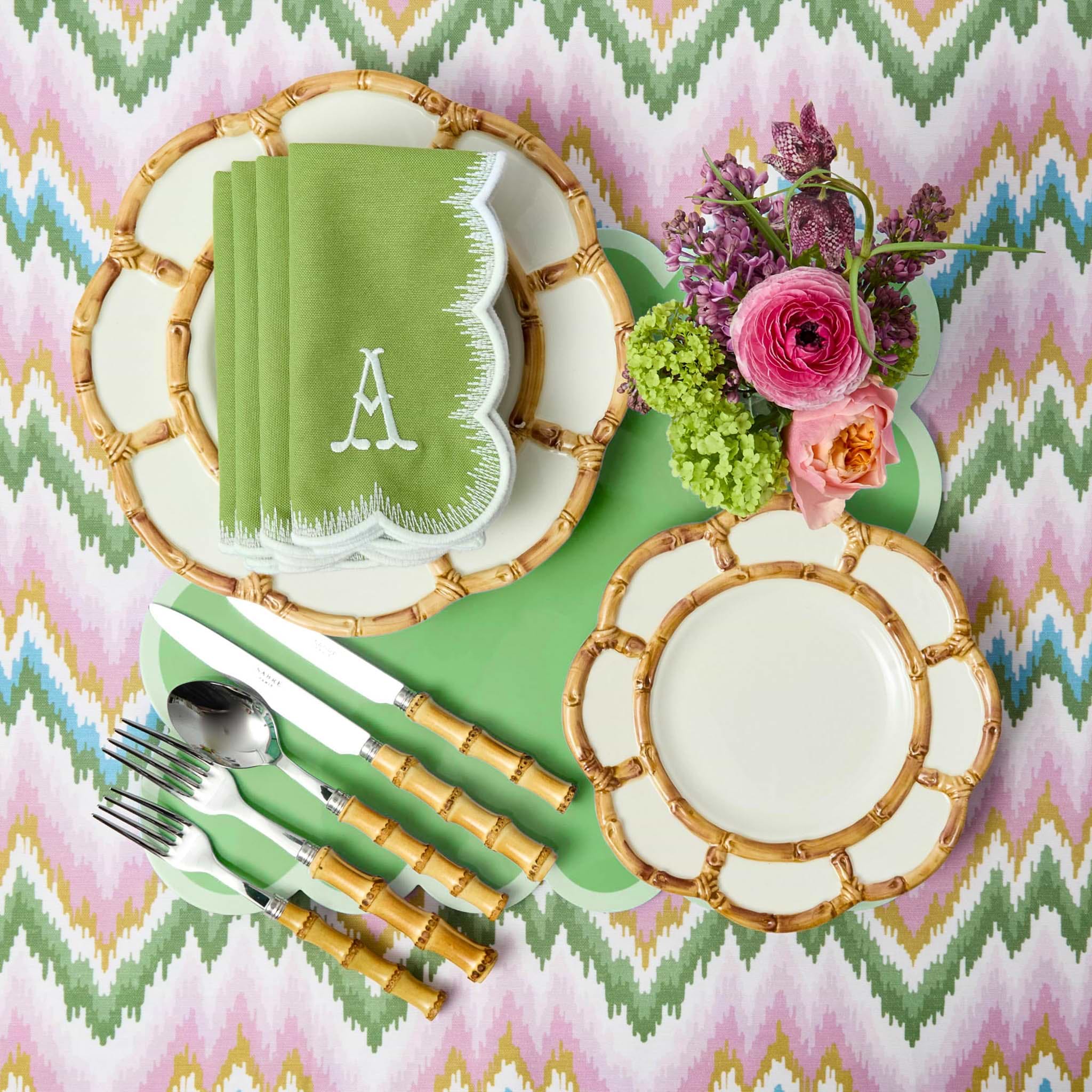 Petal Bamboo Starter Plate (Set of 4)