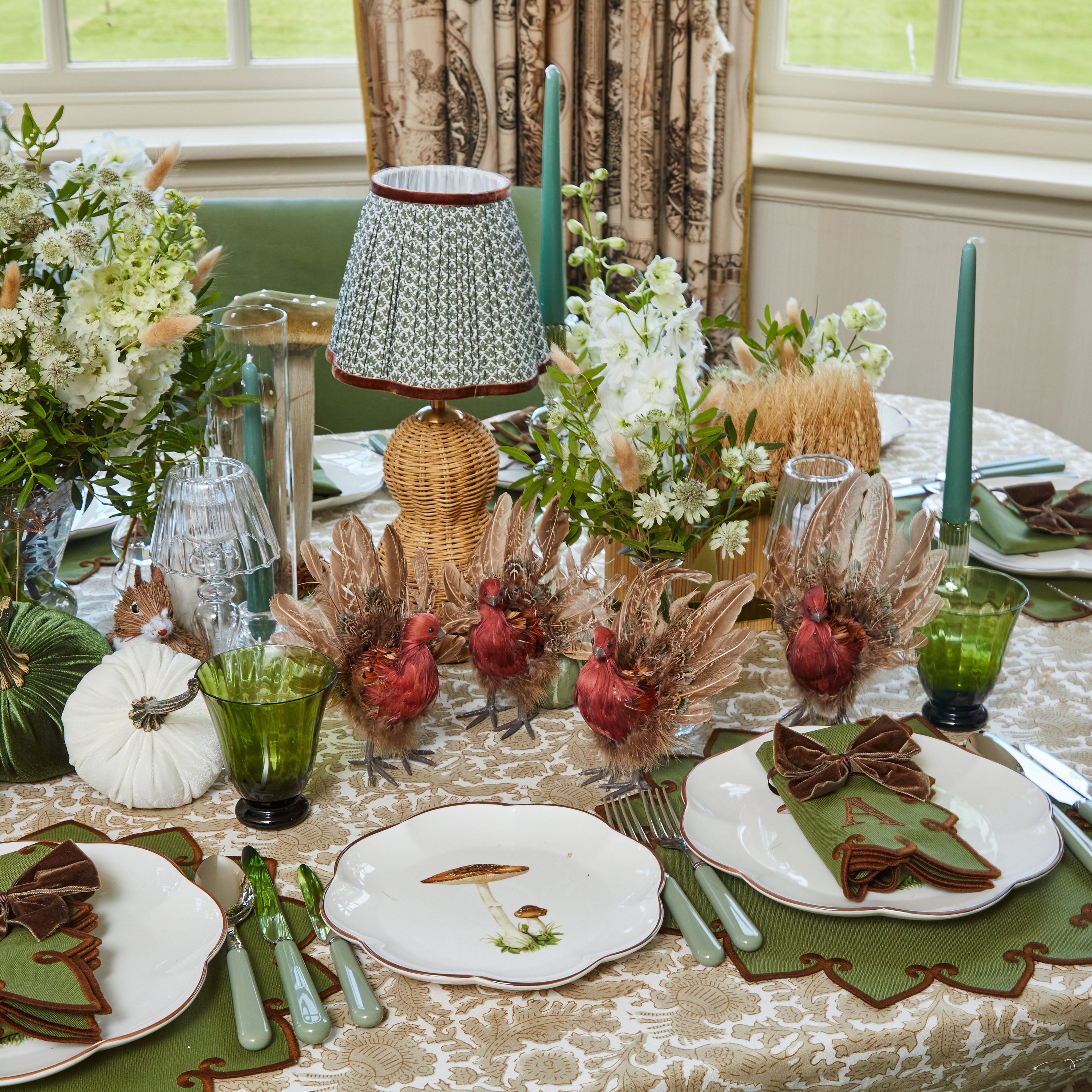 Eden Green Candle Set (Forest Green)