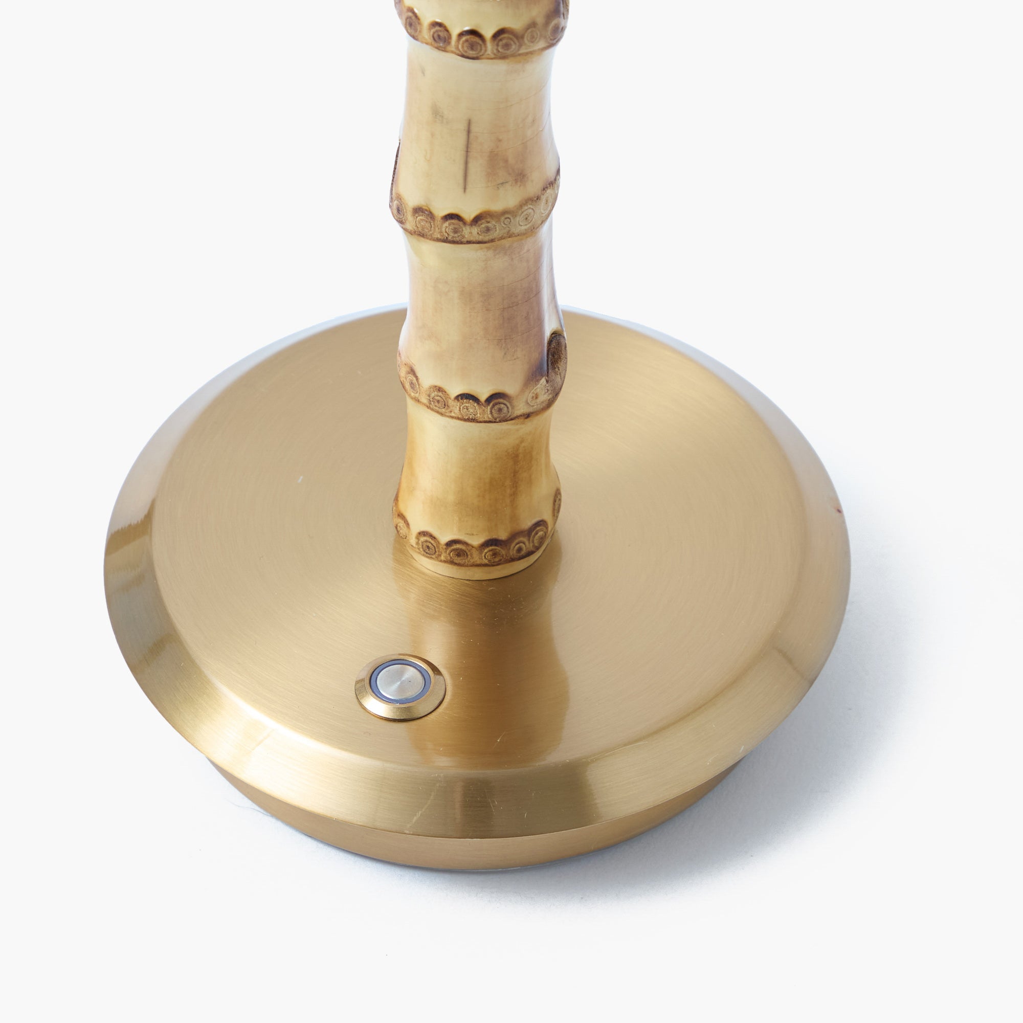 Bamboo Short Rechargeable Lamp