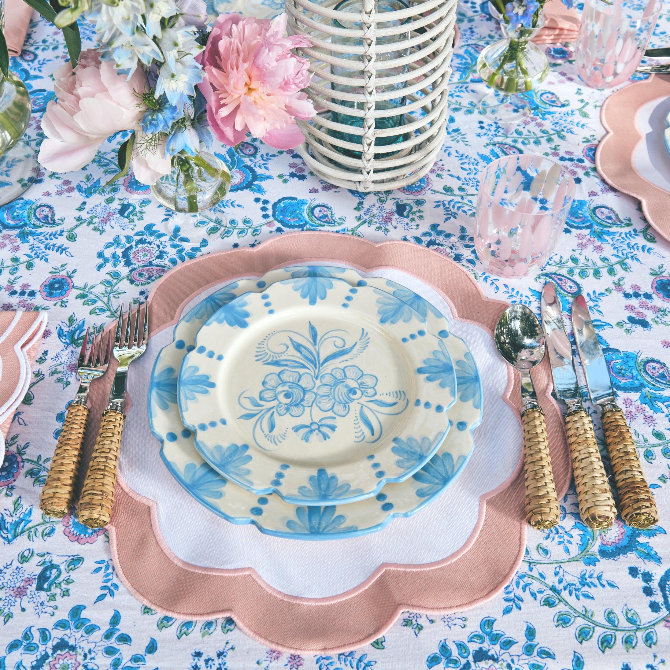 Seville Blue Gardênia Dinner Plate