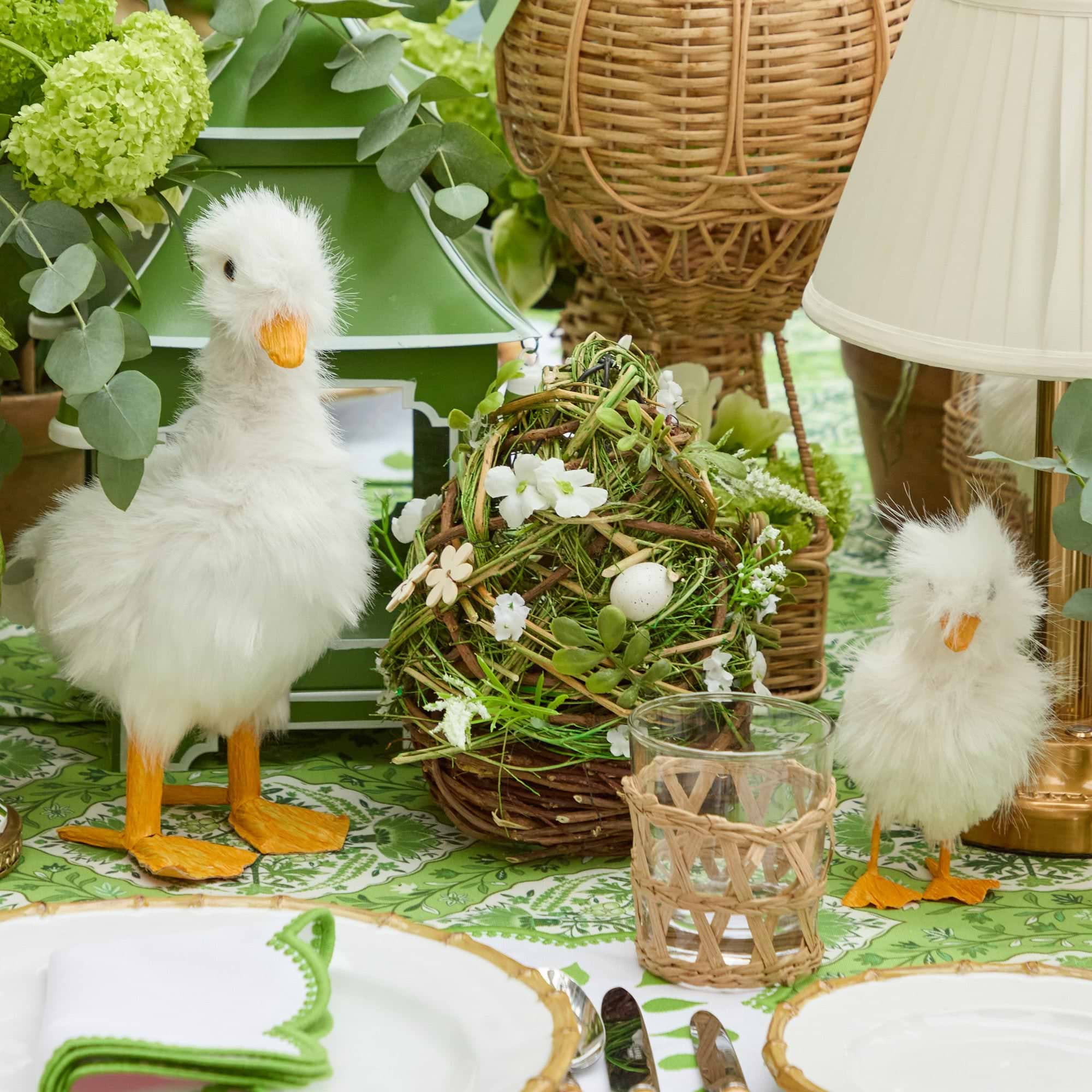 Fluffy Geese (Pair)