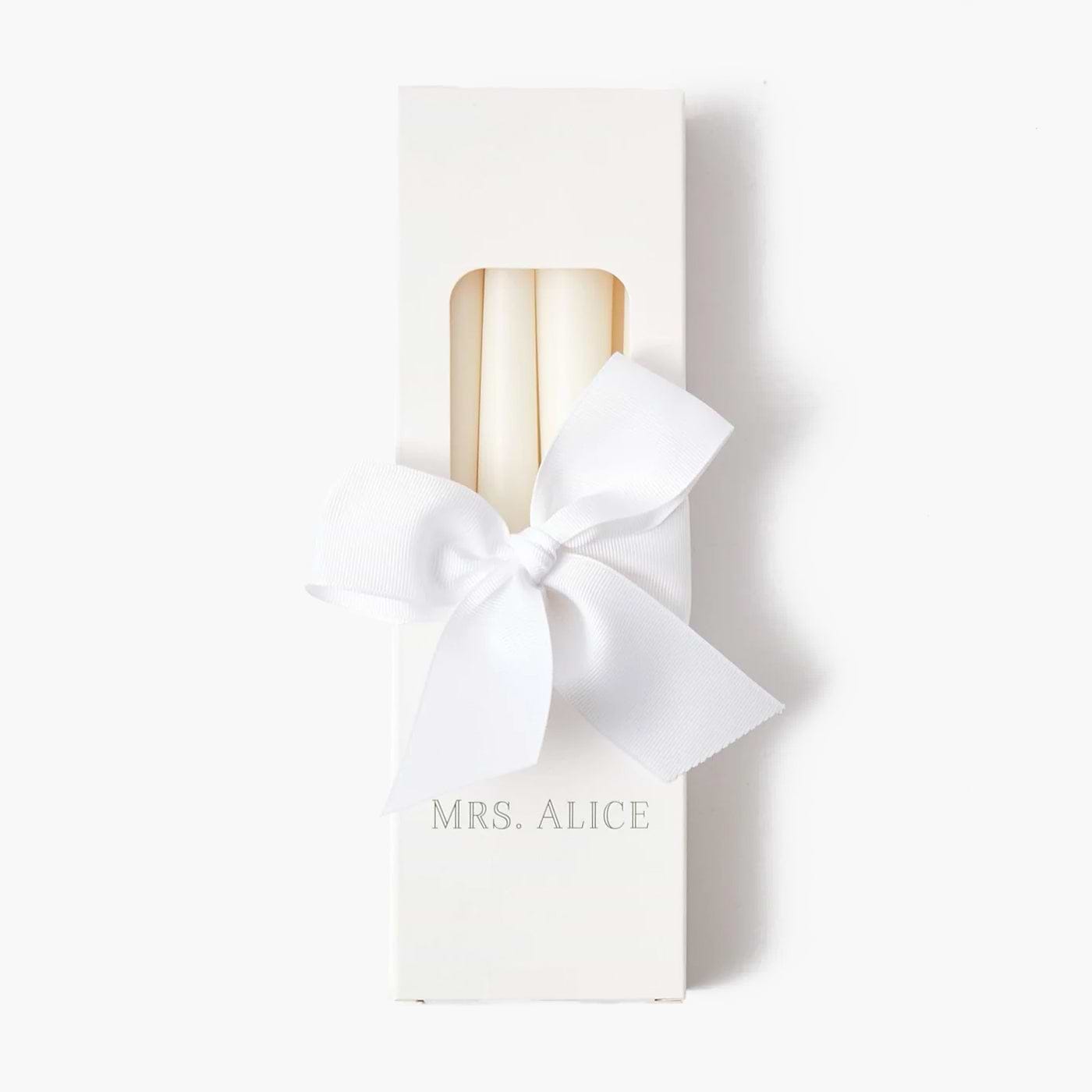 Elevate your ambiance with our Set of 8 Snow White Candles - a pure and tranquil touch to your decor.