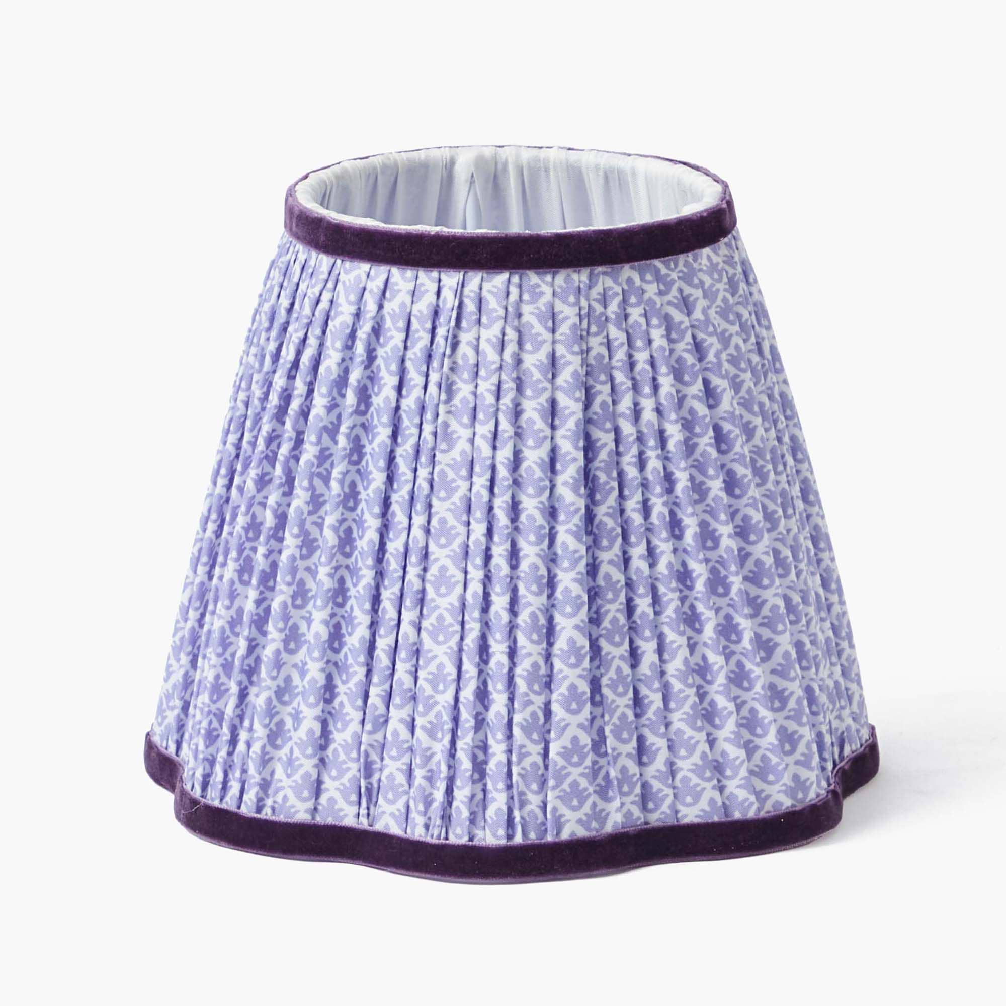 Lilac Lotus Lampshade (18cm)