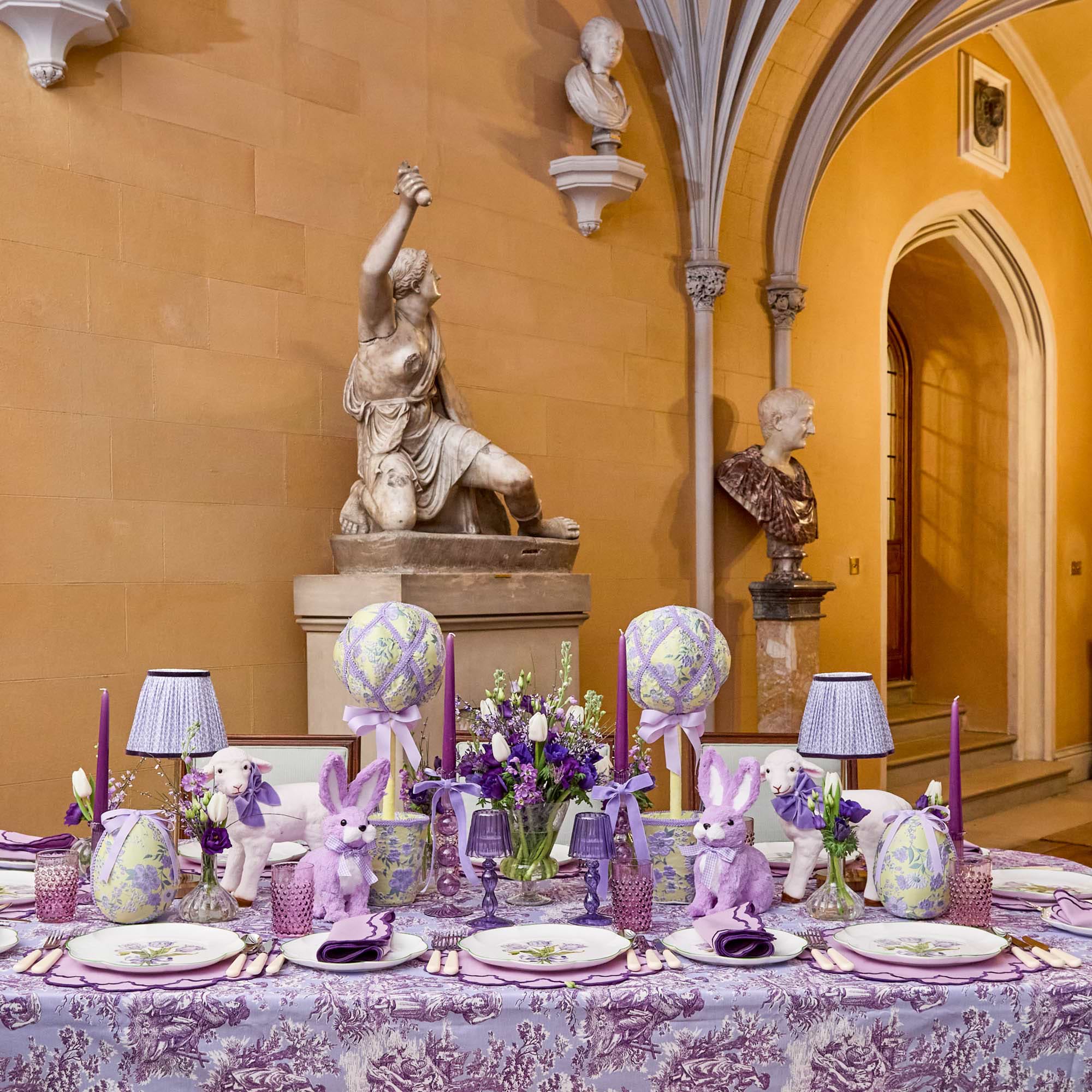 Eden Purple Candle Holder (Pair)