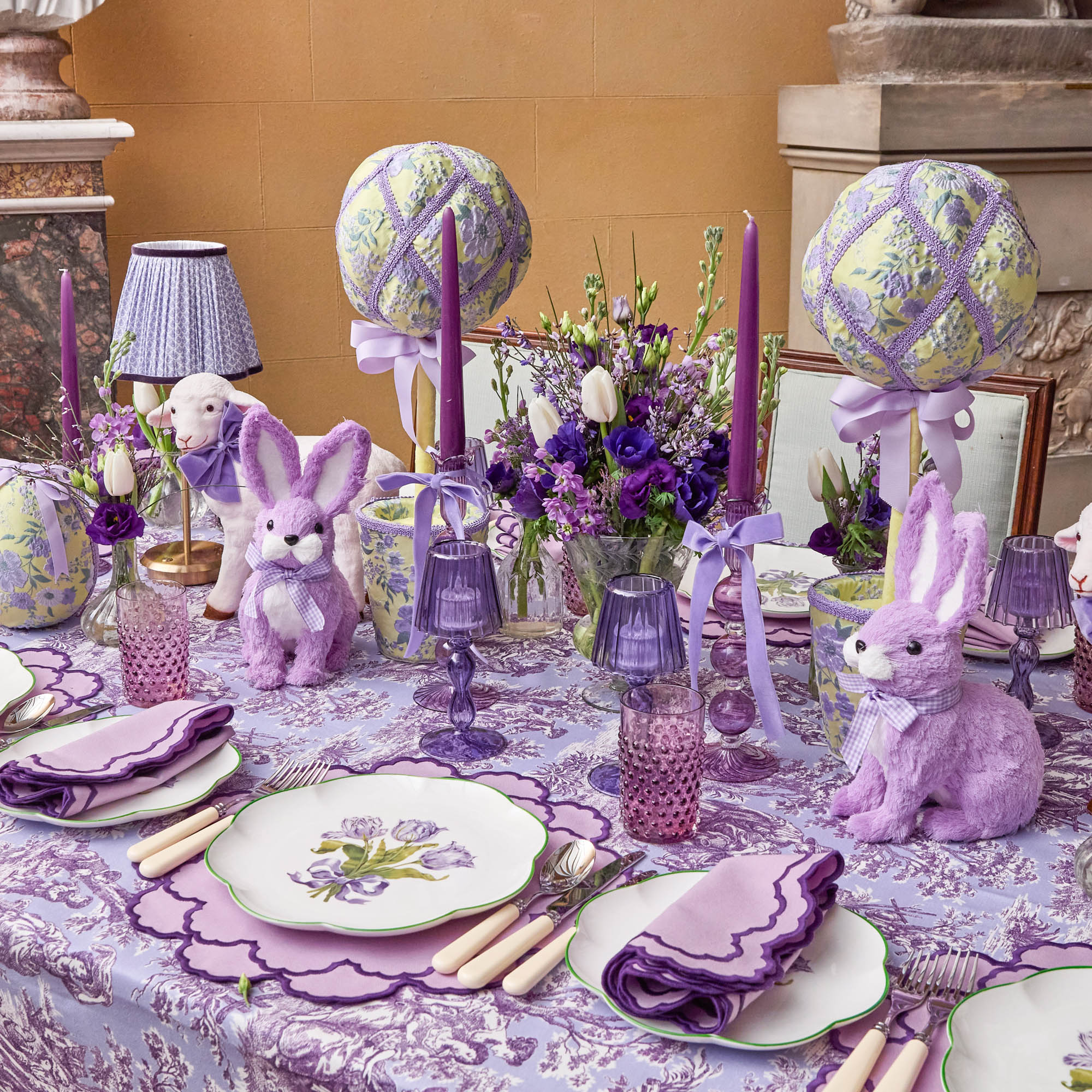 Eden Purple Candle Set