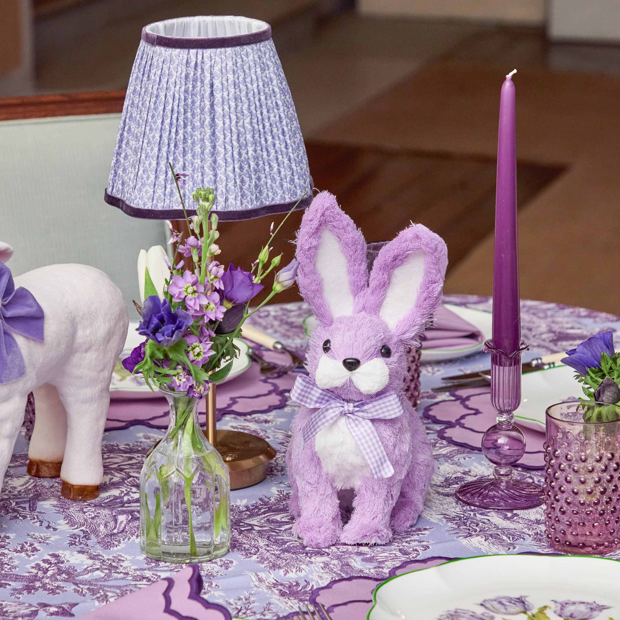 Purple Candles (Set of 8)