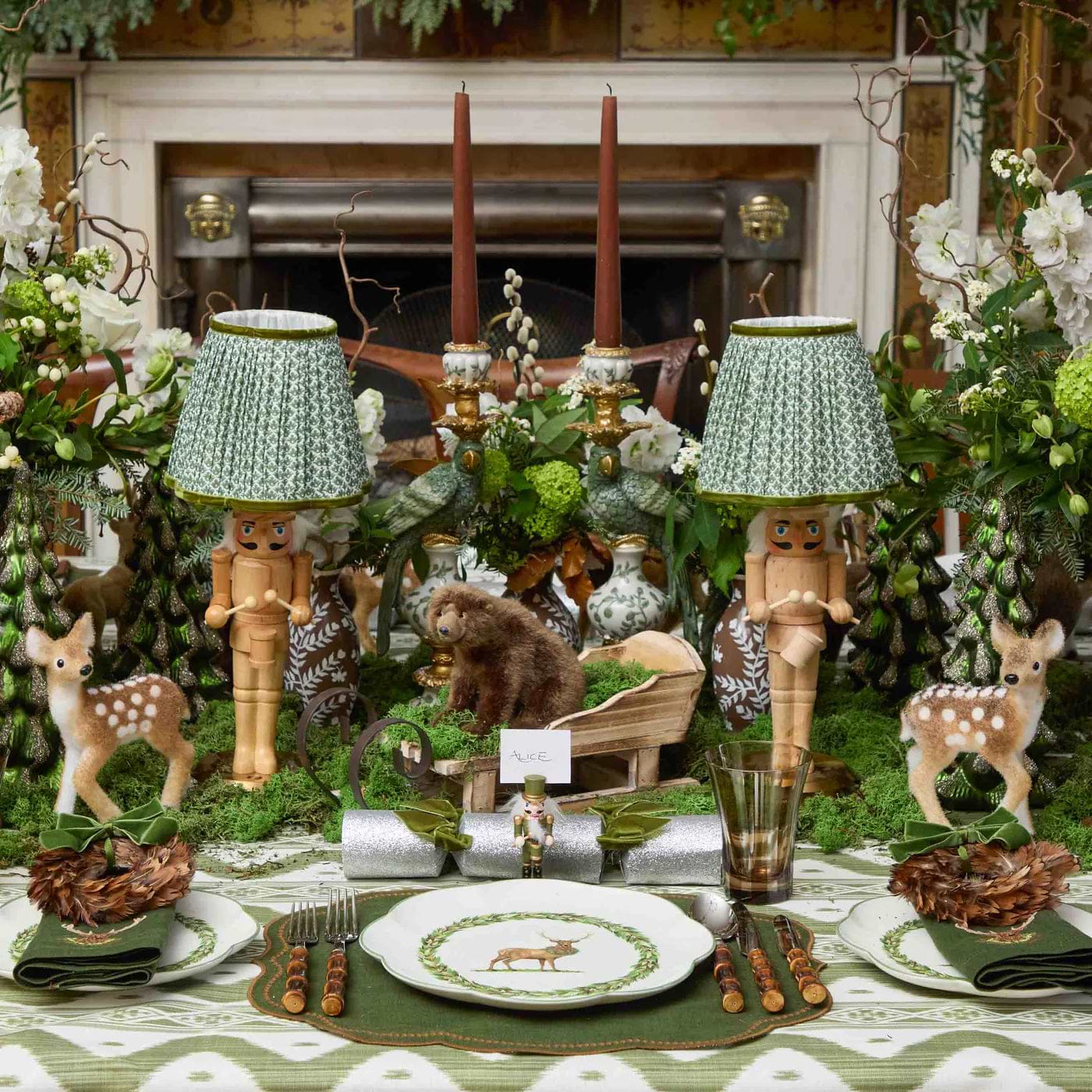 Brown Alpine Bears (Set of 3)