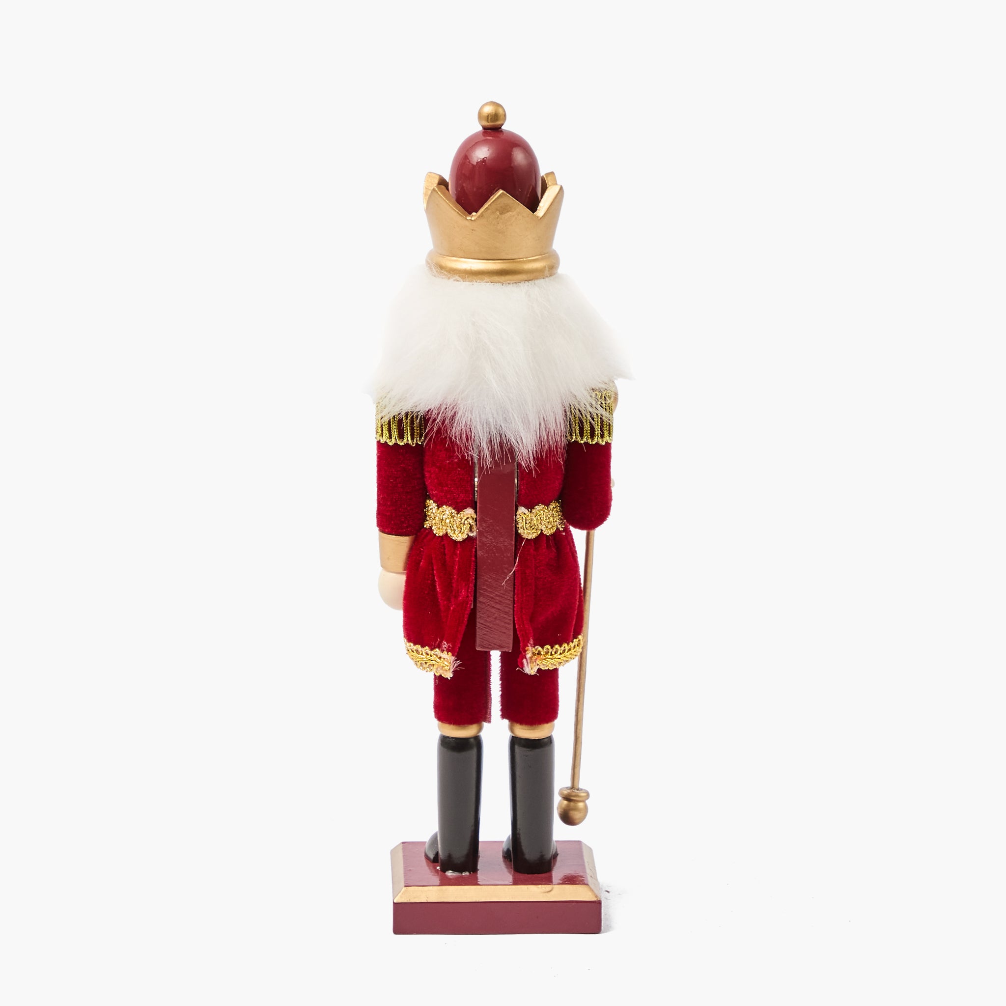 Burgundy & Gold Nutcrackers (Set of 3)