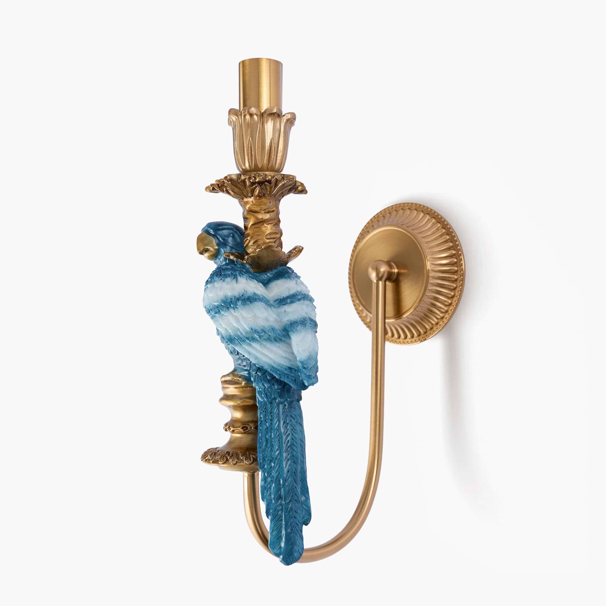 Blue Parrot Rechargeable Wall Light