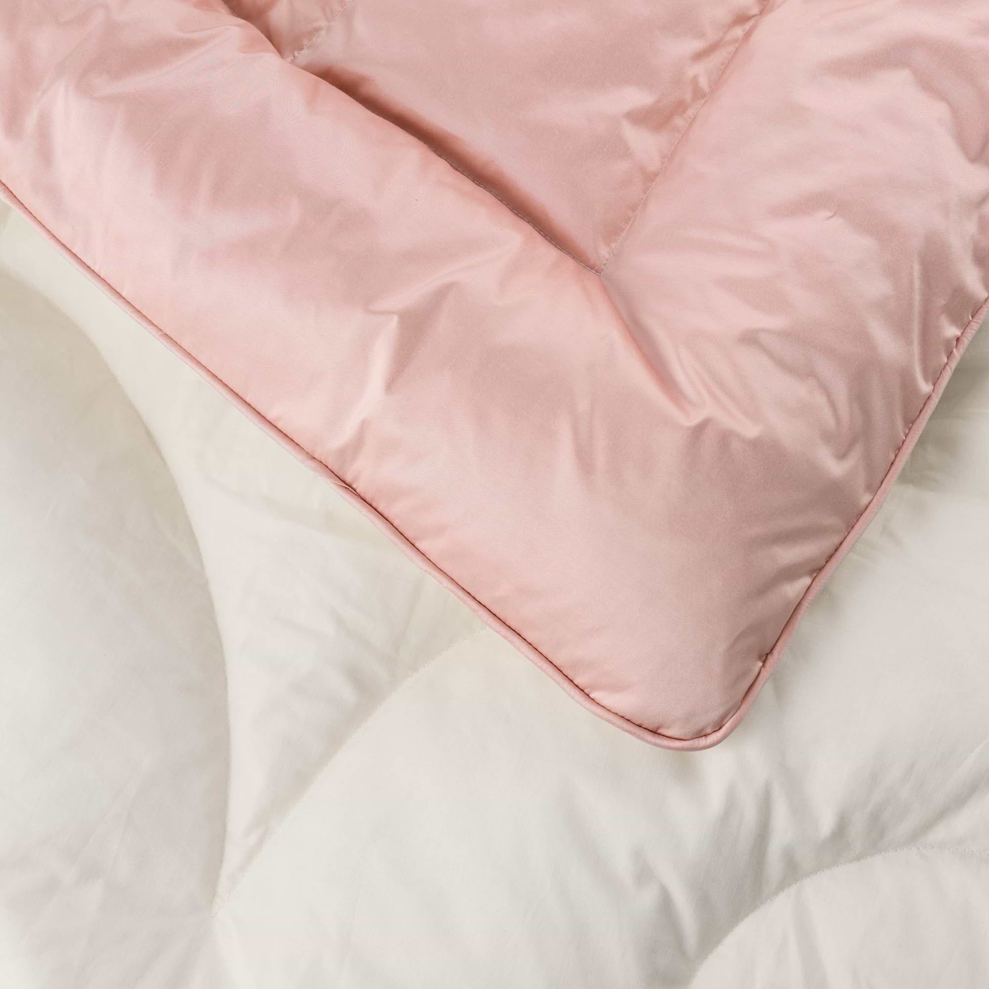 Pink Silk Eiderdown