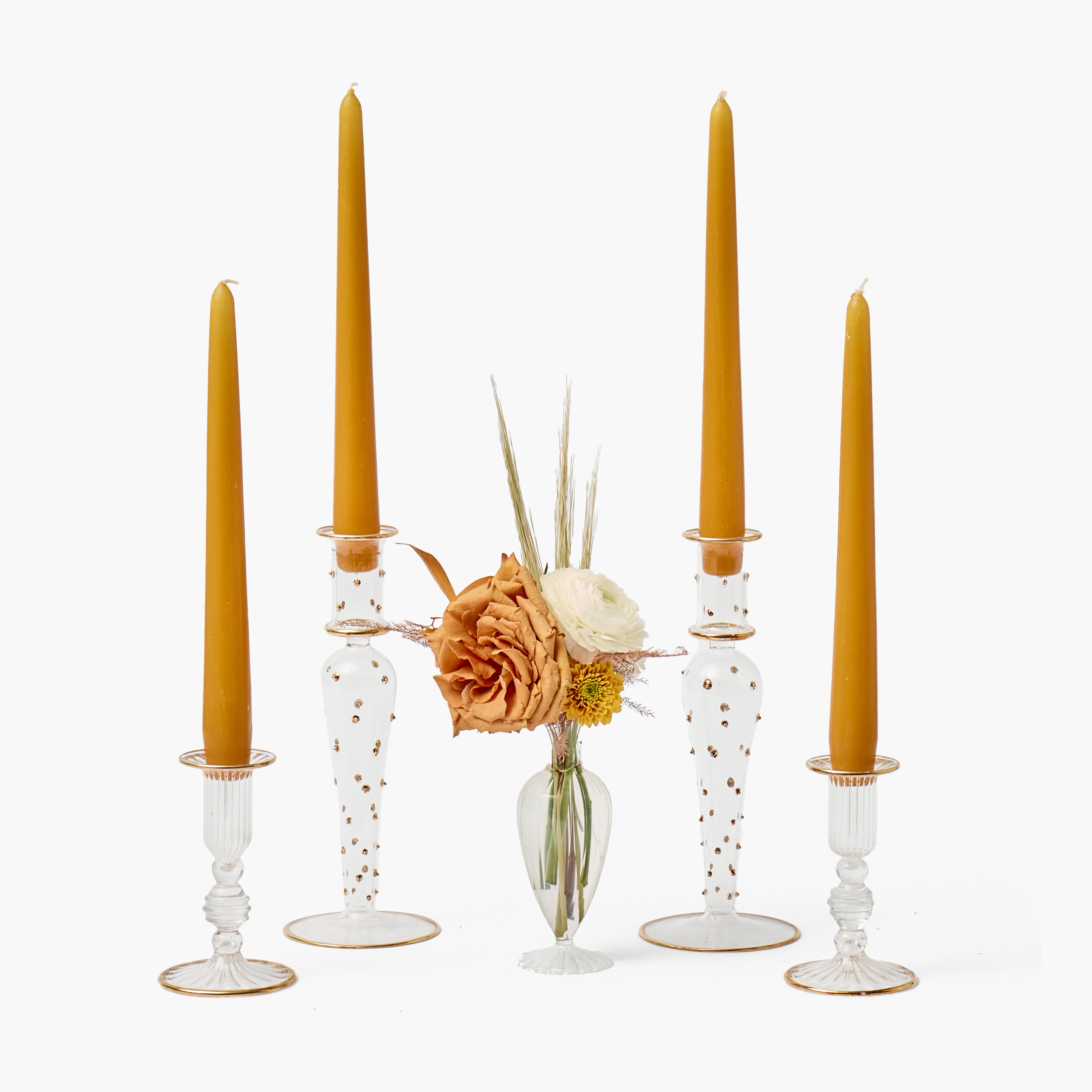 Mustard Candles (Set of 8)