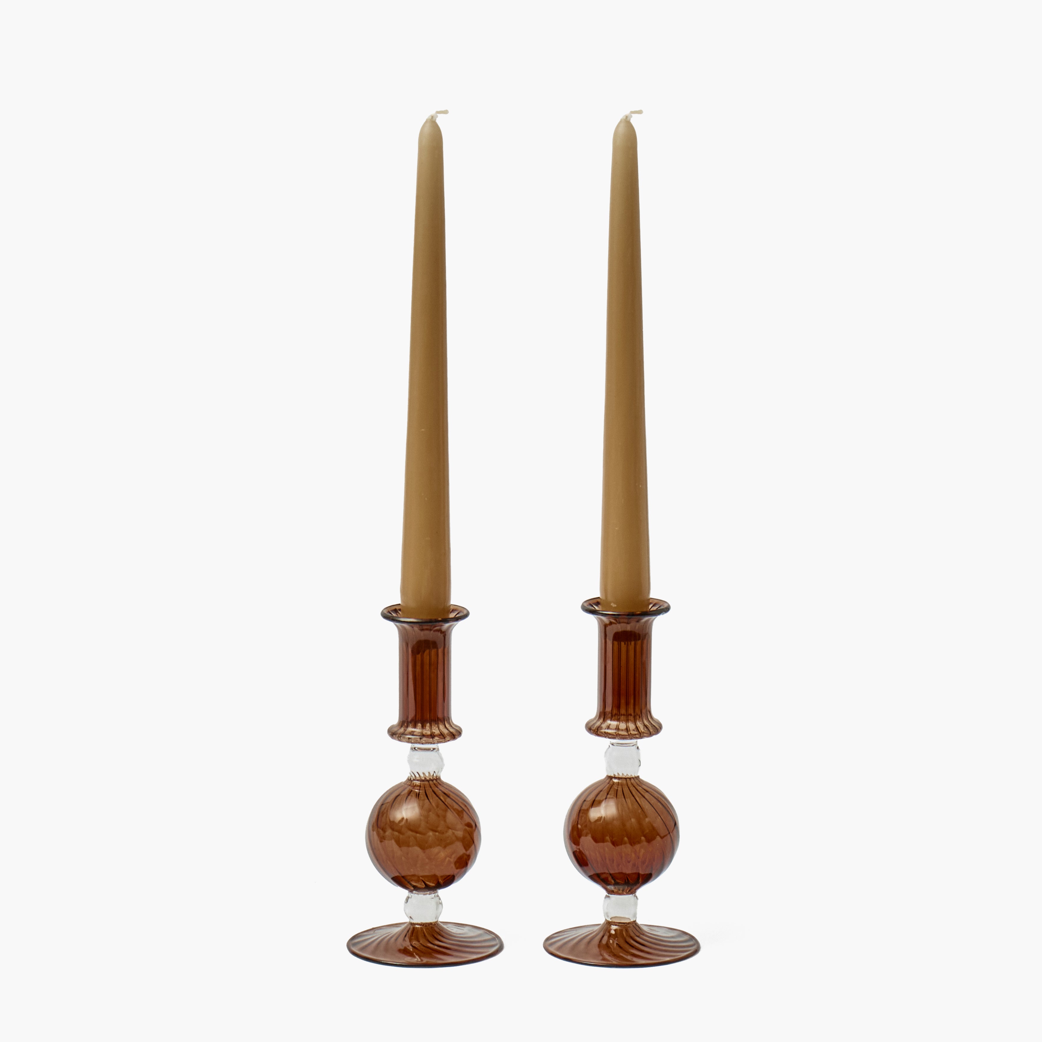 Brown Camille Candle Set (Sand)