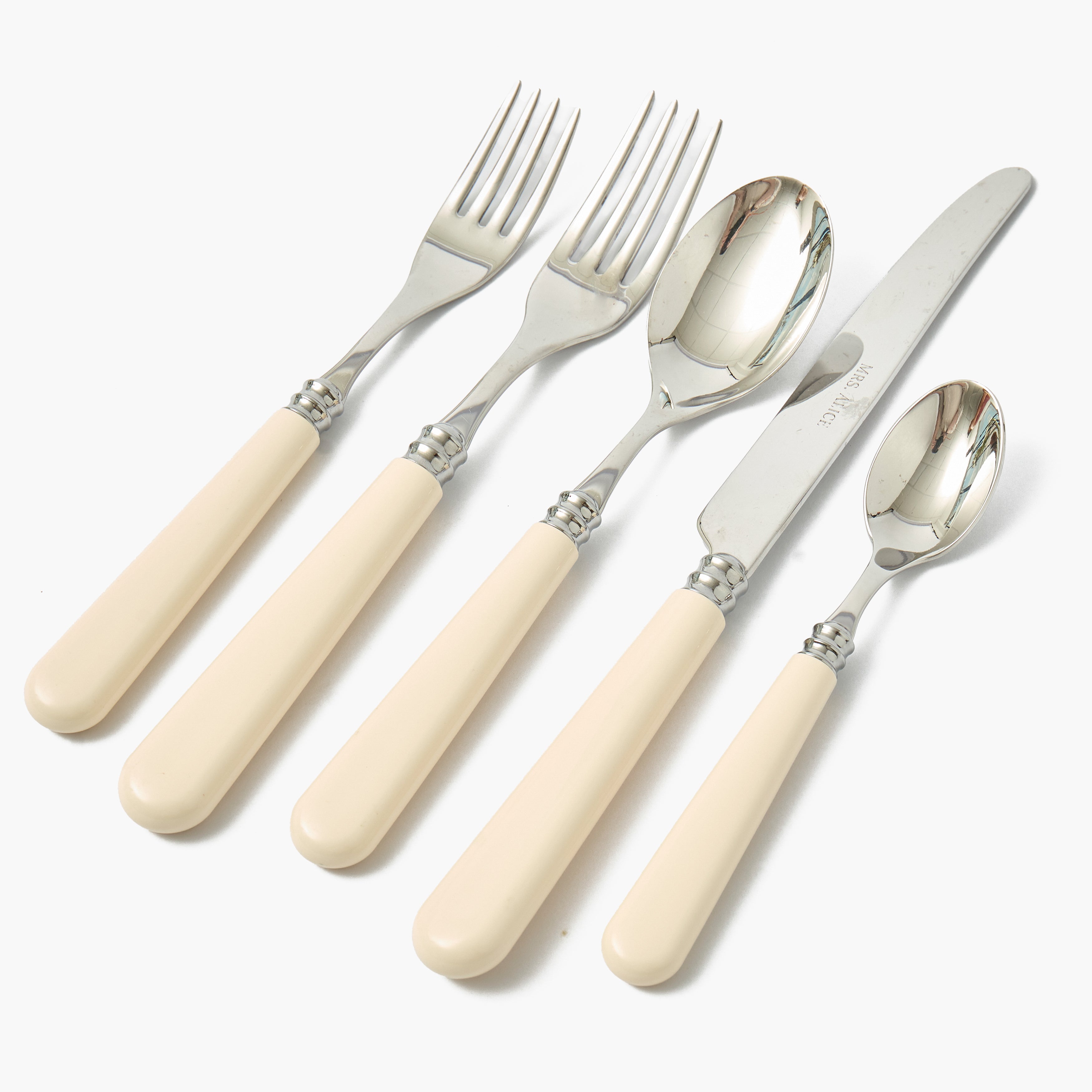 Ivory Cutlery Set (5 Piece)