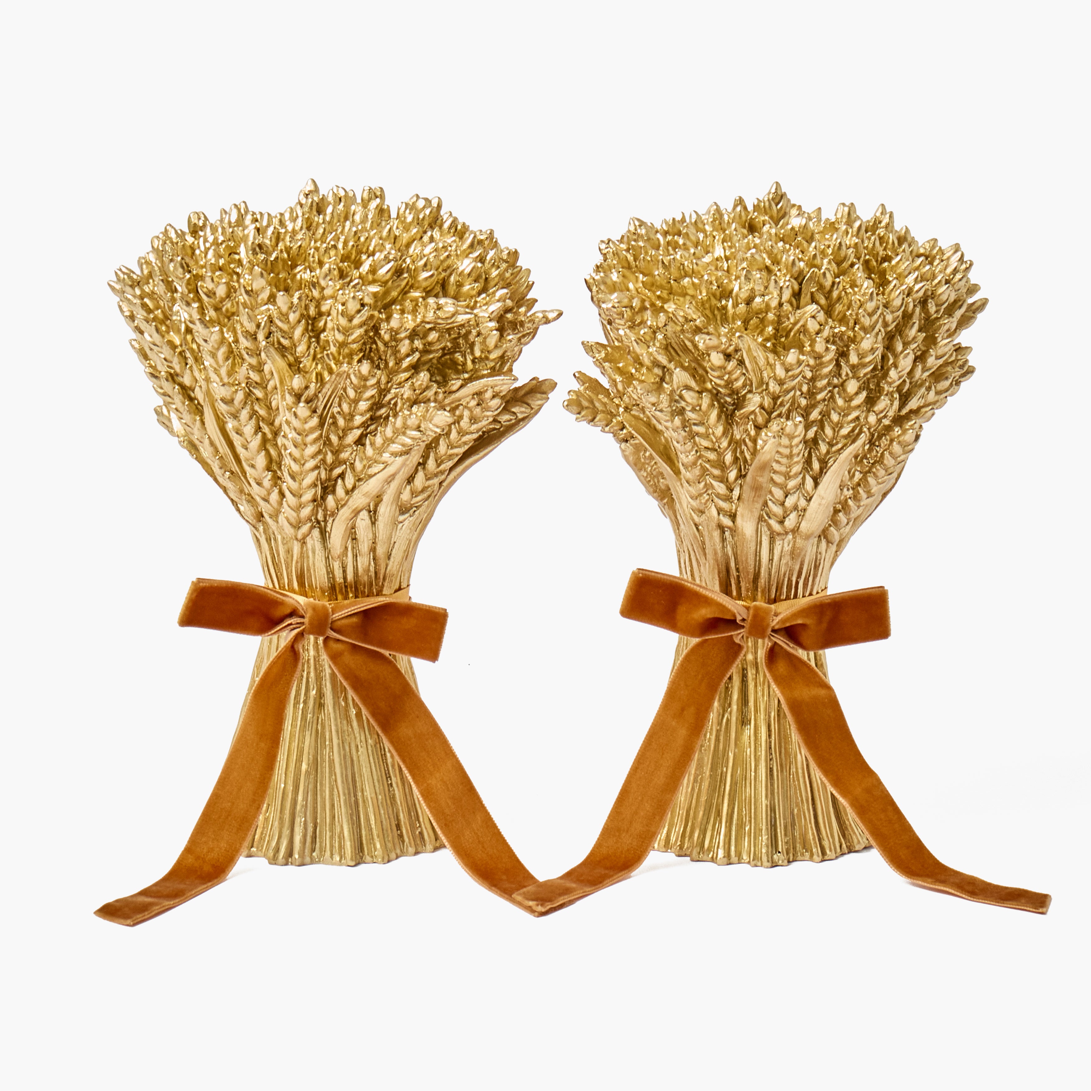 Gold Corn Sheaf Decoration (Pair)