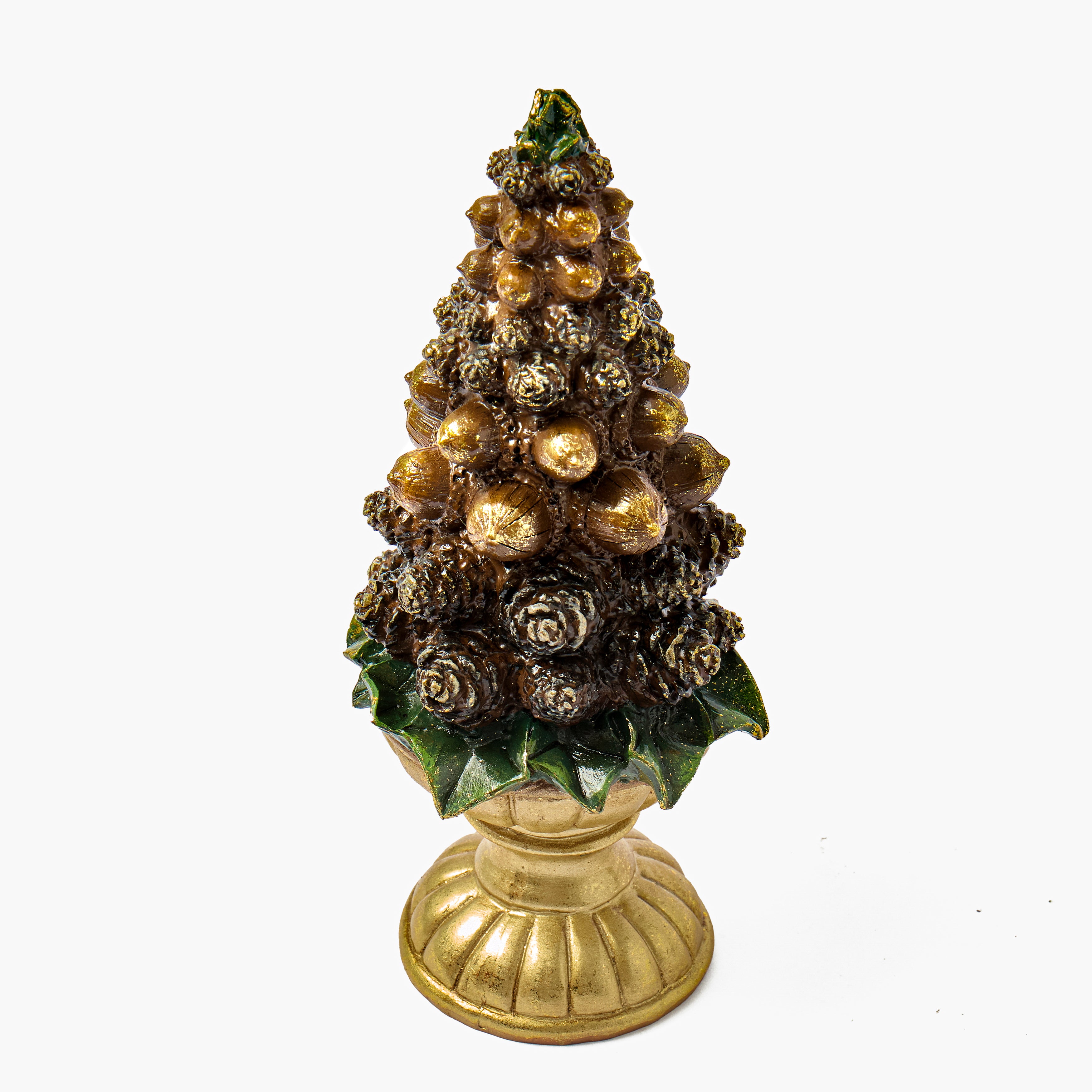 Pinecone & Acorn Tree (Pair) - 26cm