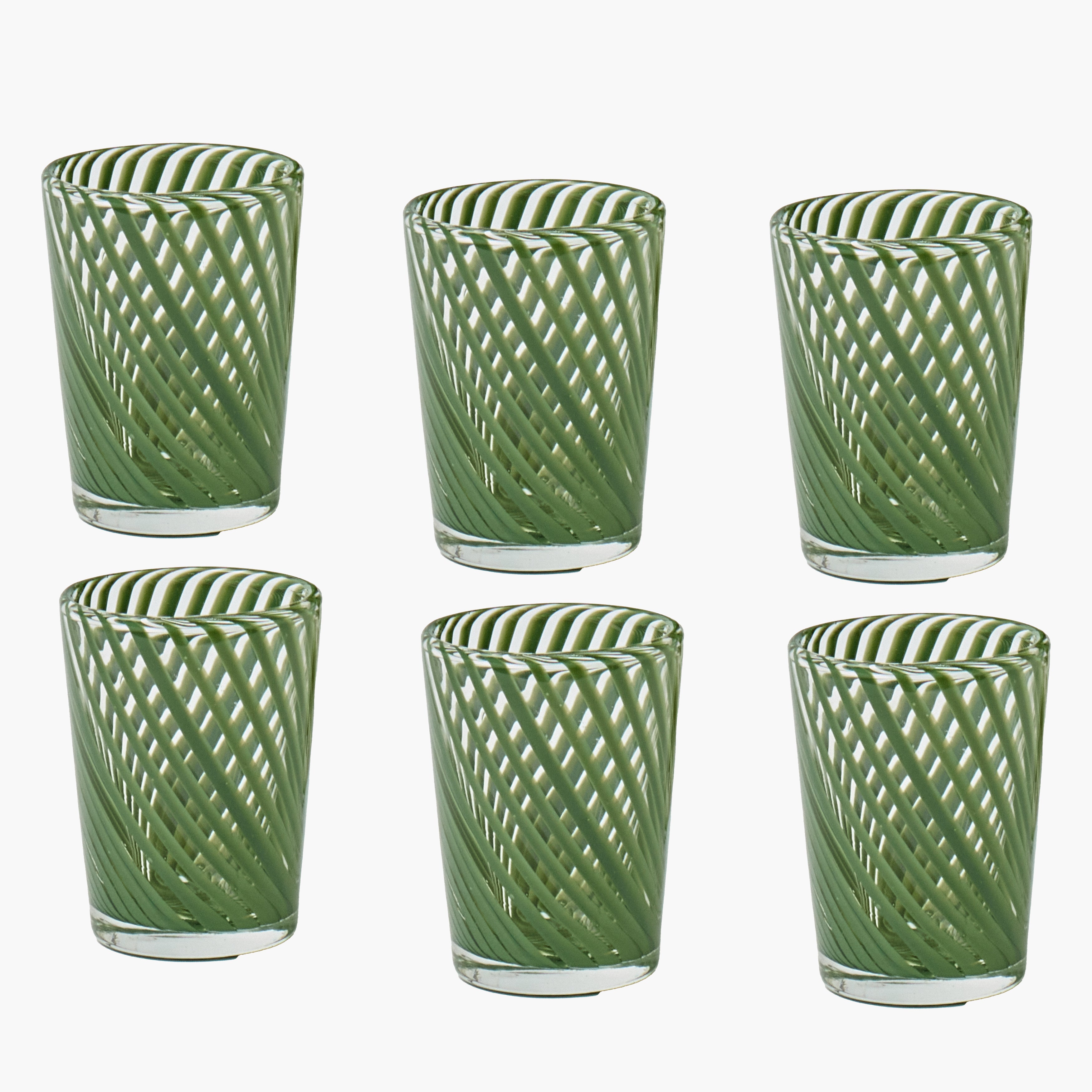 Olive Isla Glasses (Set of 6)