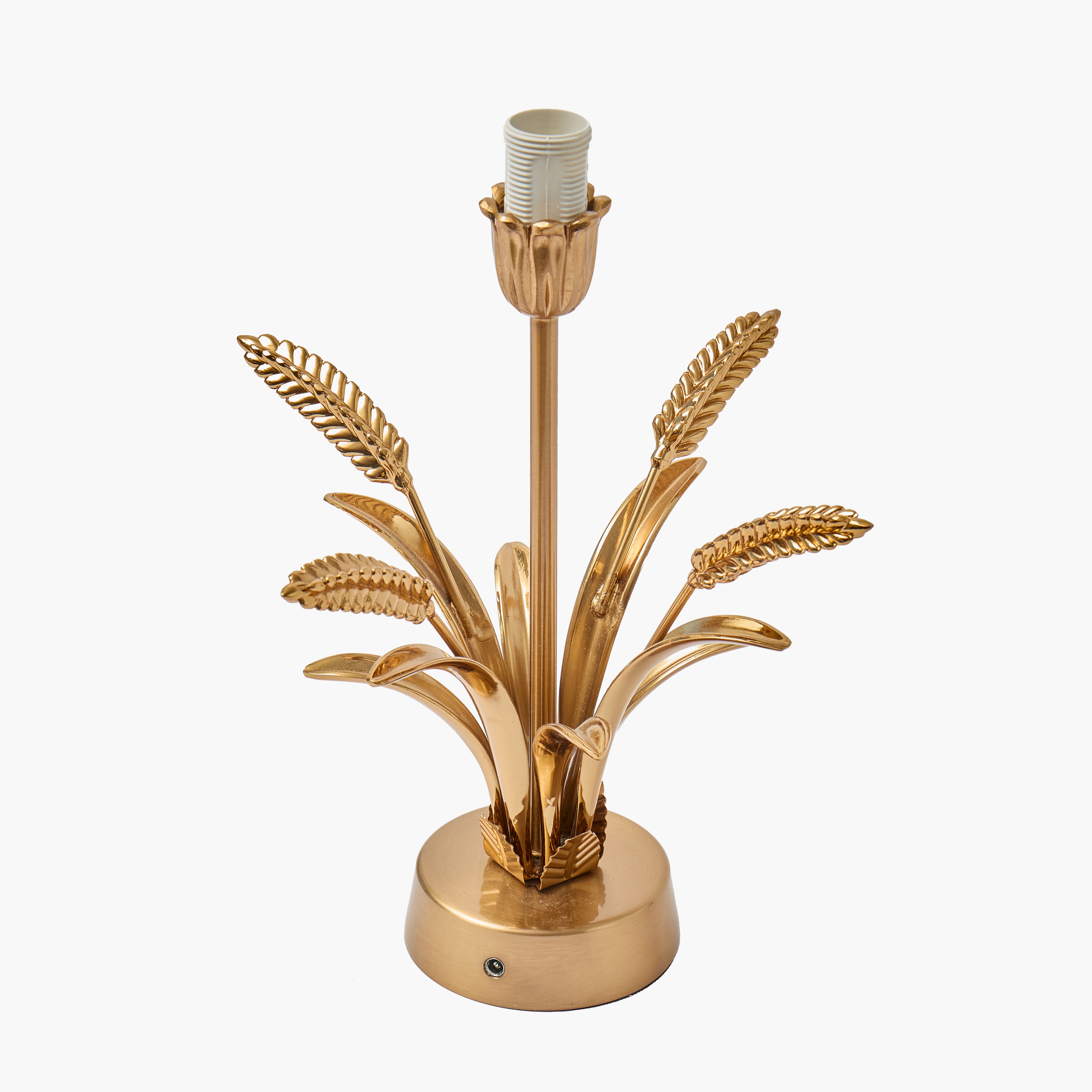 Corn Sheaf Rechargeable Lamp with Grasscloth Shade (18cm)