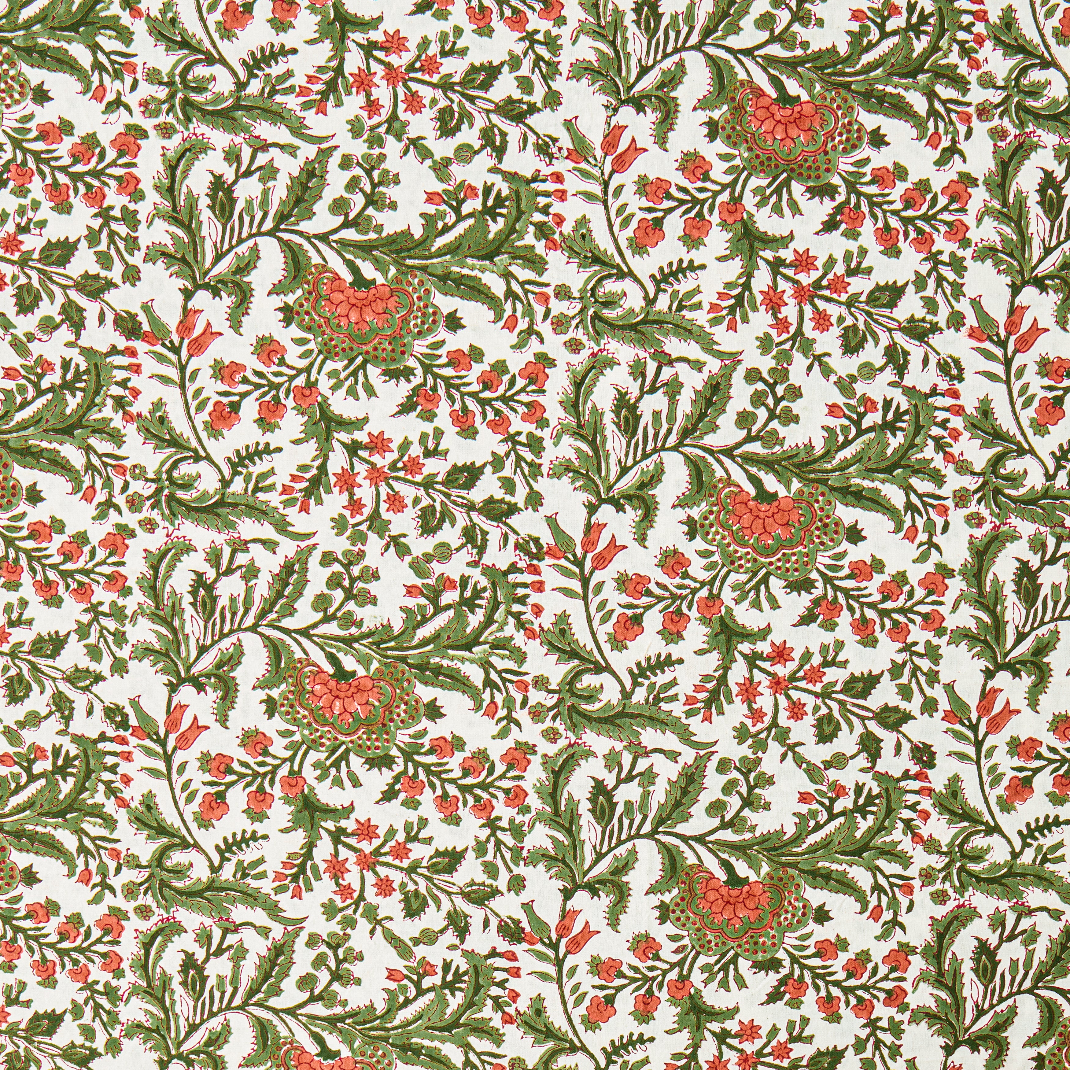 Green & Orange Cordelia Tablecloth