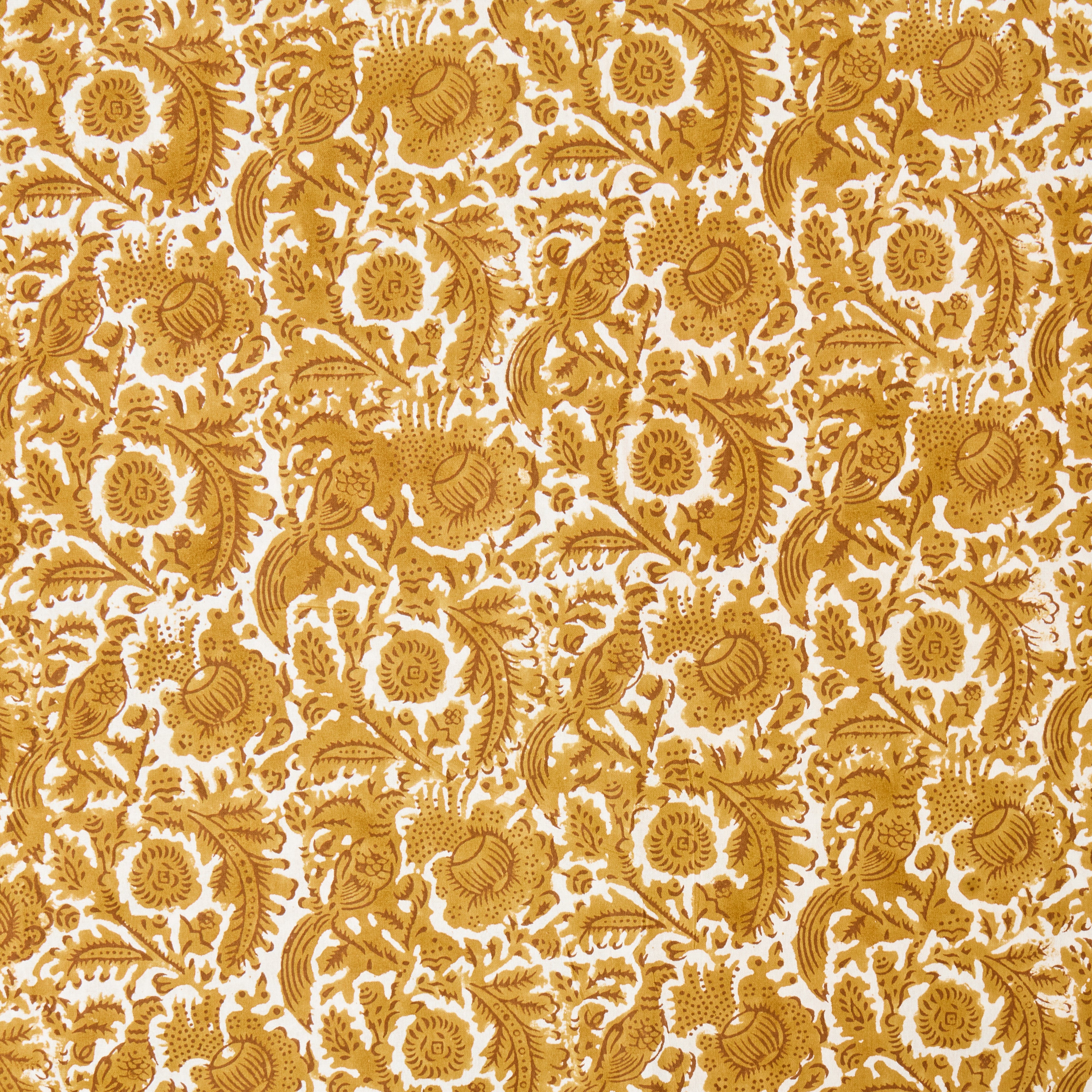 Mustard Pheasant Tablecloth