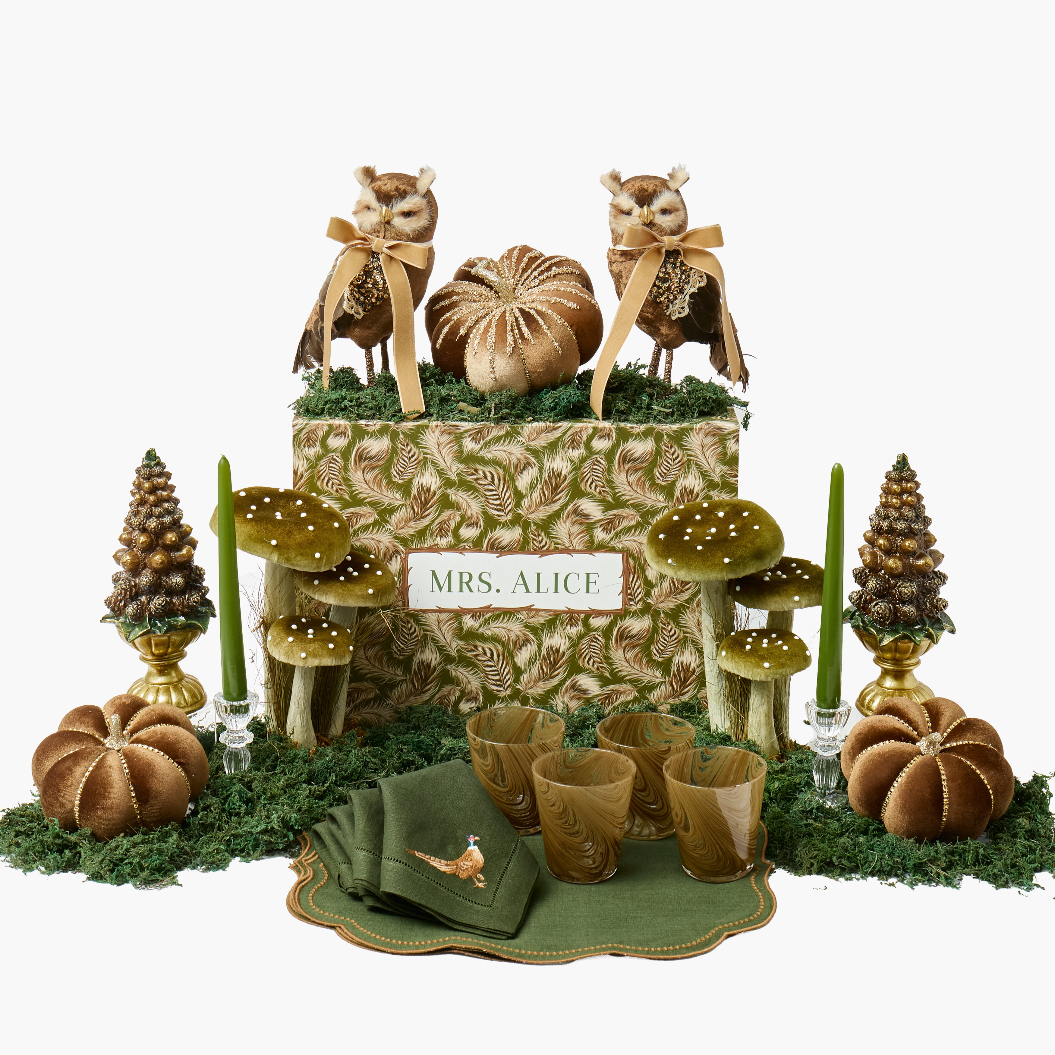 Enchanted Woodland Tablescape