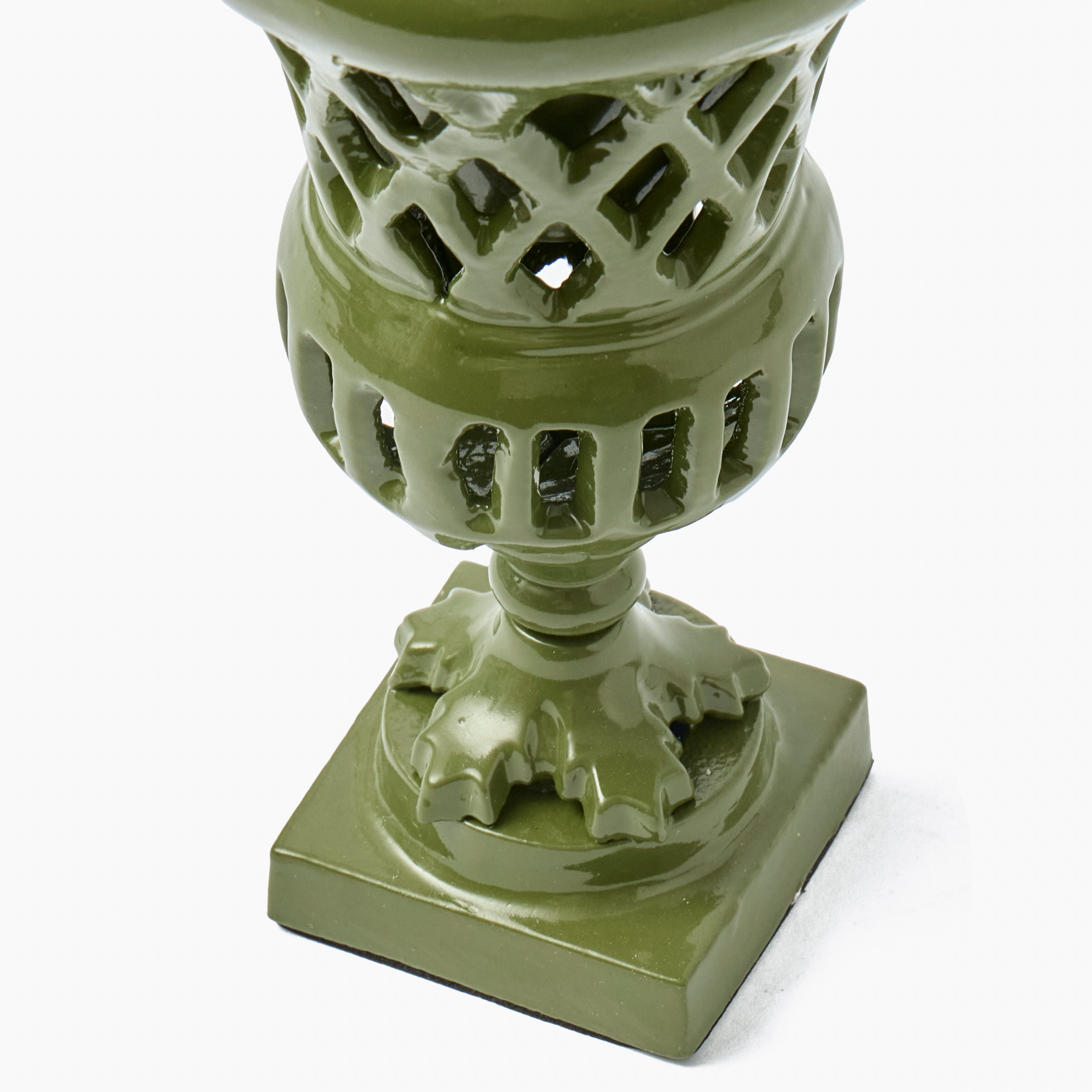 Green Mini Adelaide Urn Vase (Pair)