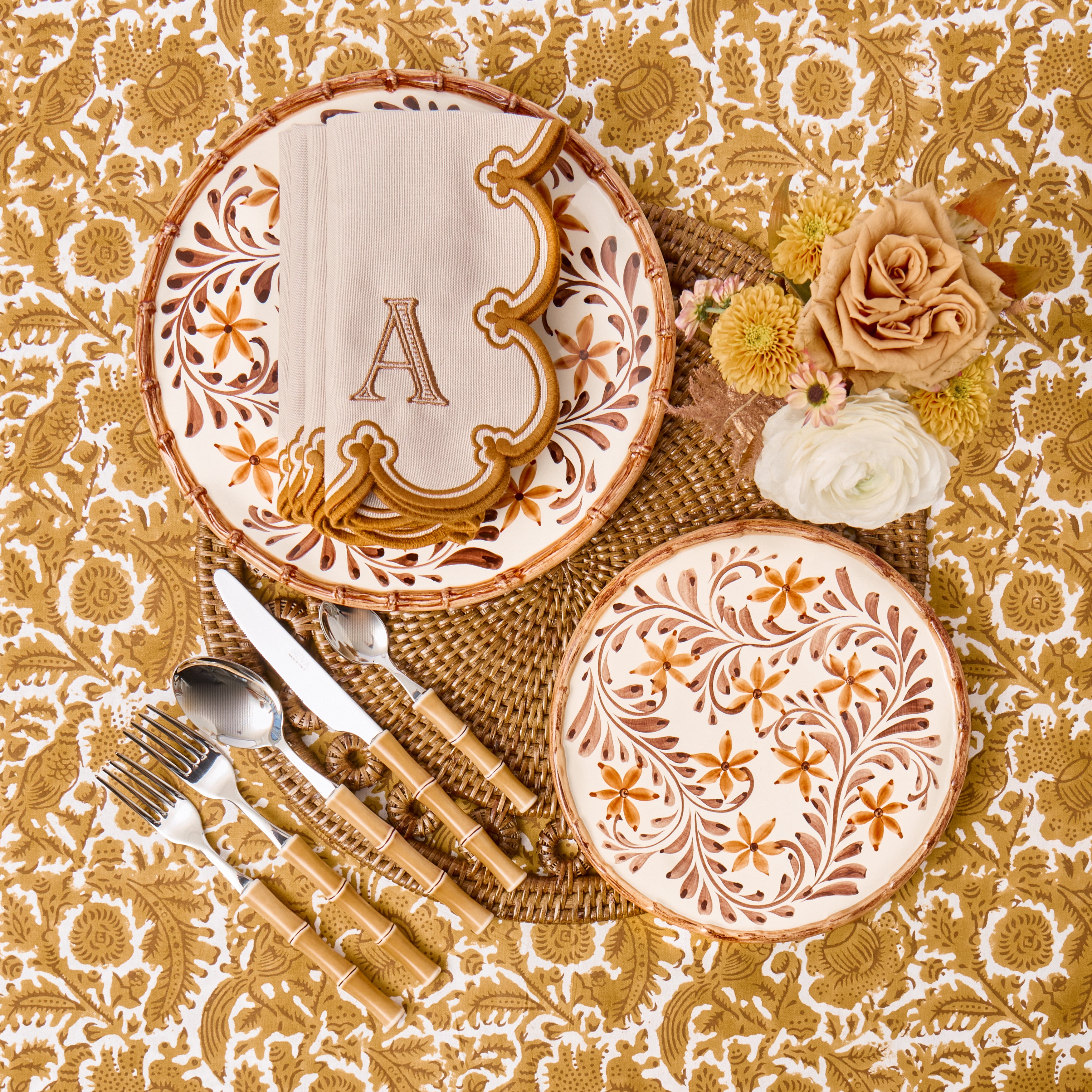 Theodora Bamboo Starter Plate
