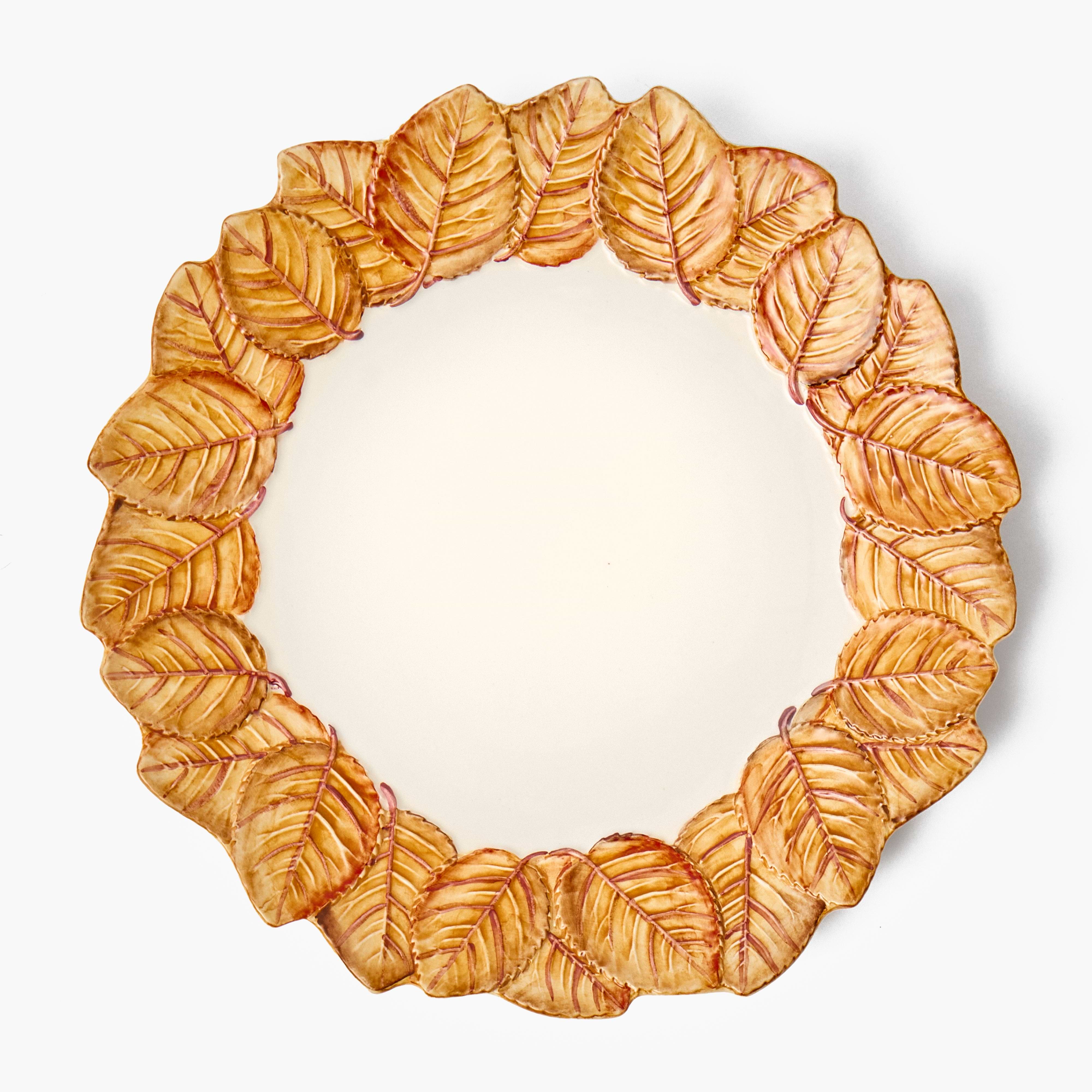 Autumn Leaf Dinner Plate