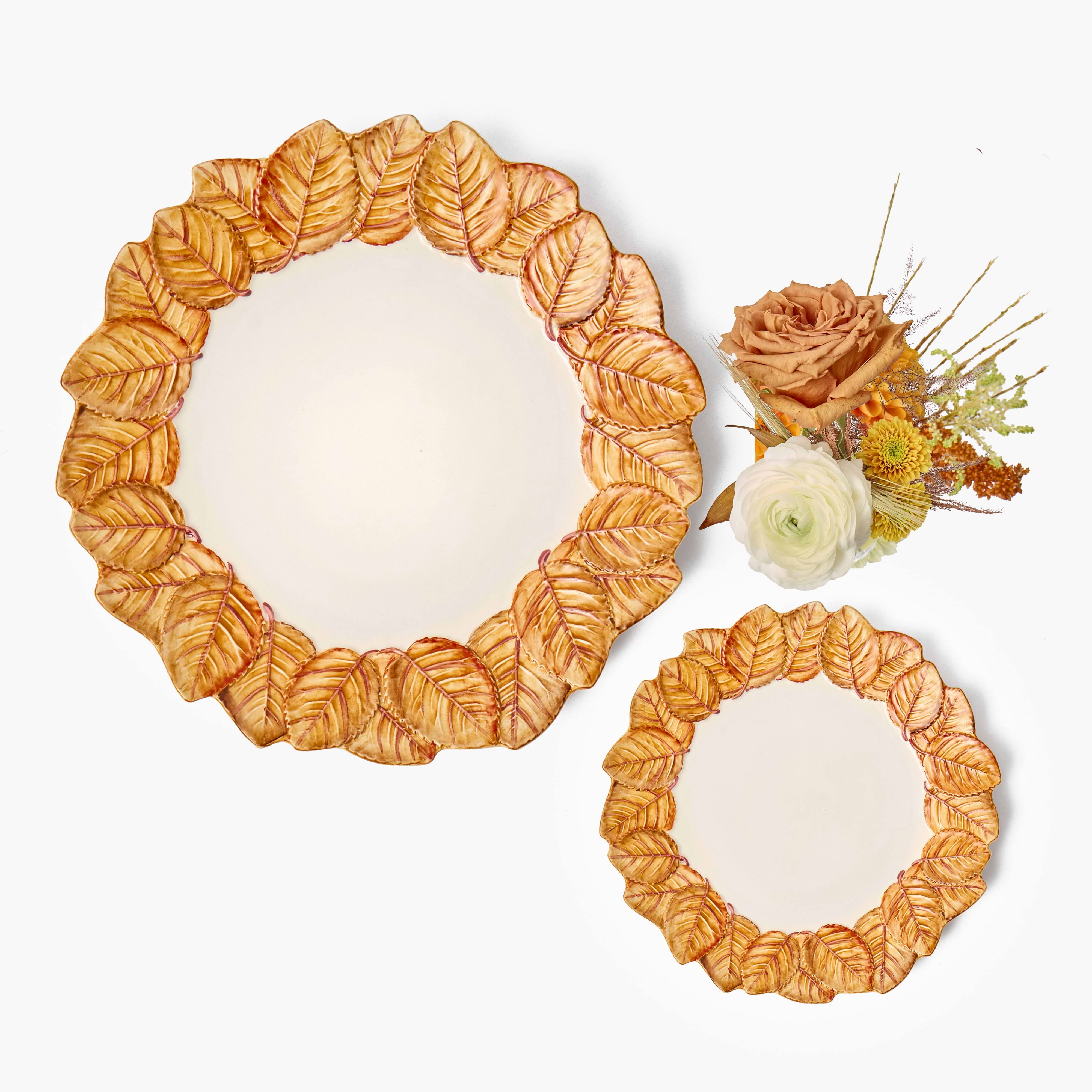 Autumn Leaf Starter Plate