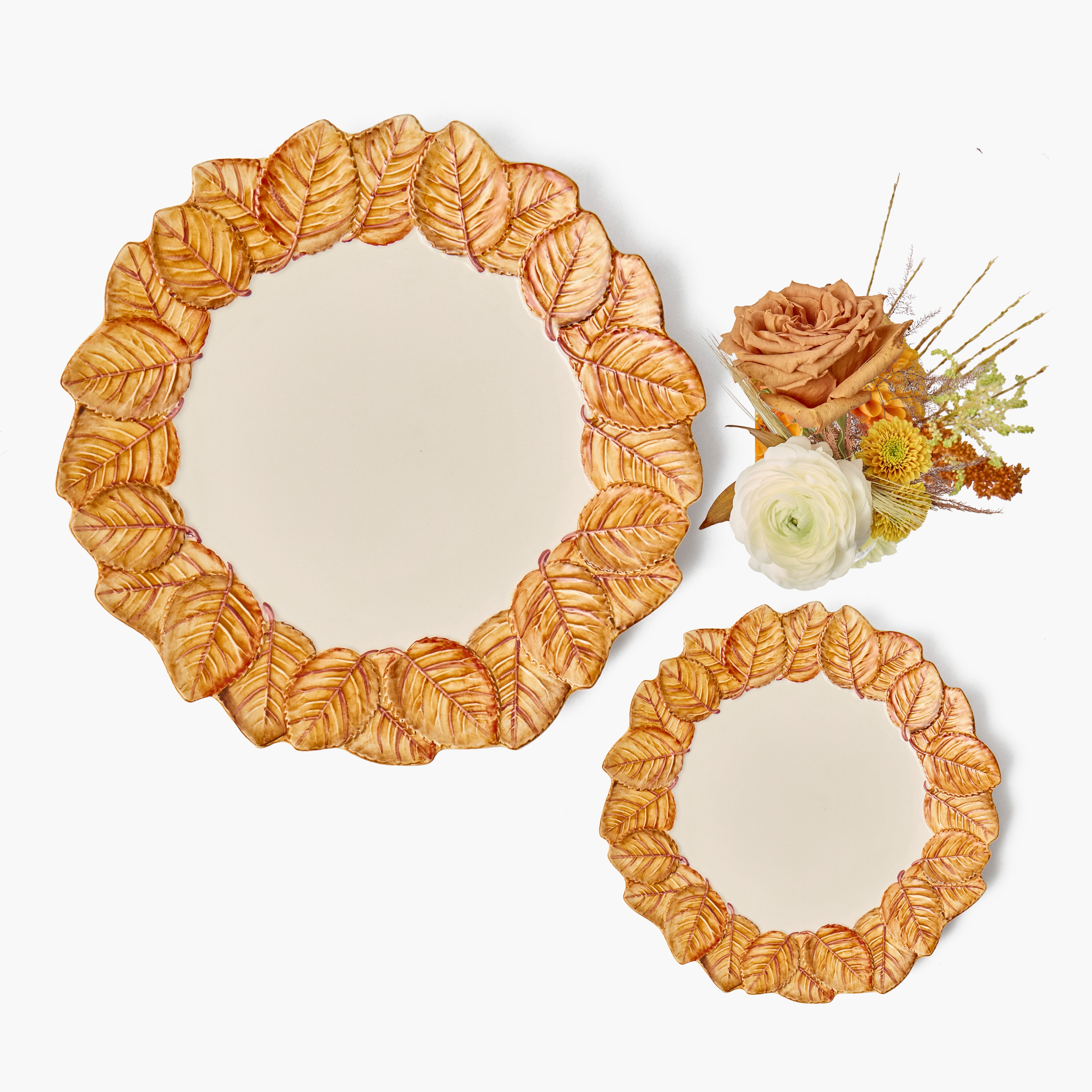 Autumn Leaf Starter Plate