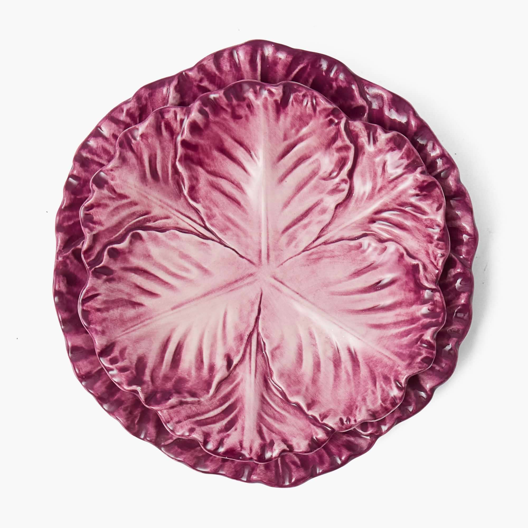 Aubergine Serena Cabbage Dinner Plate