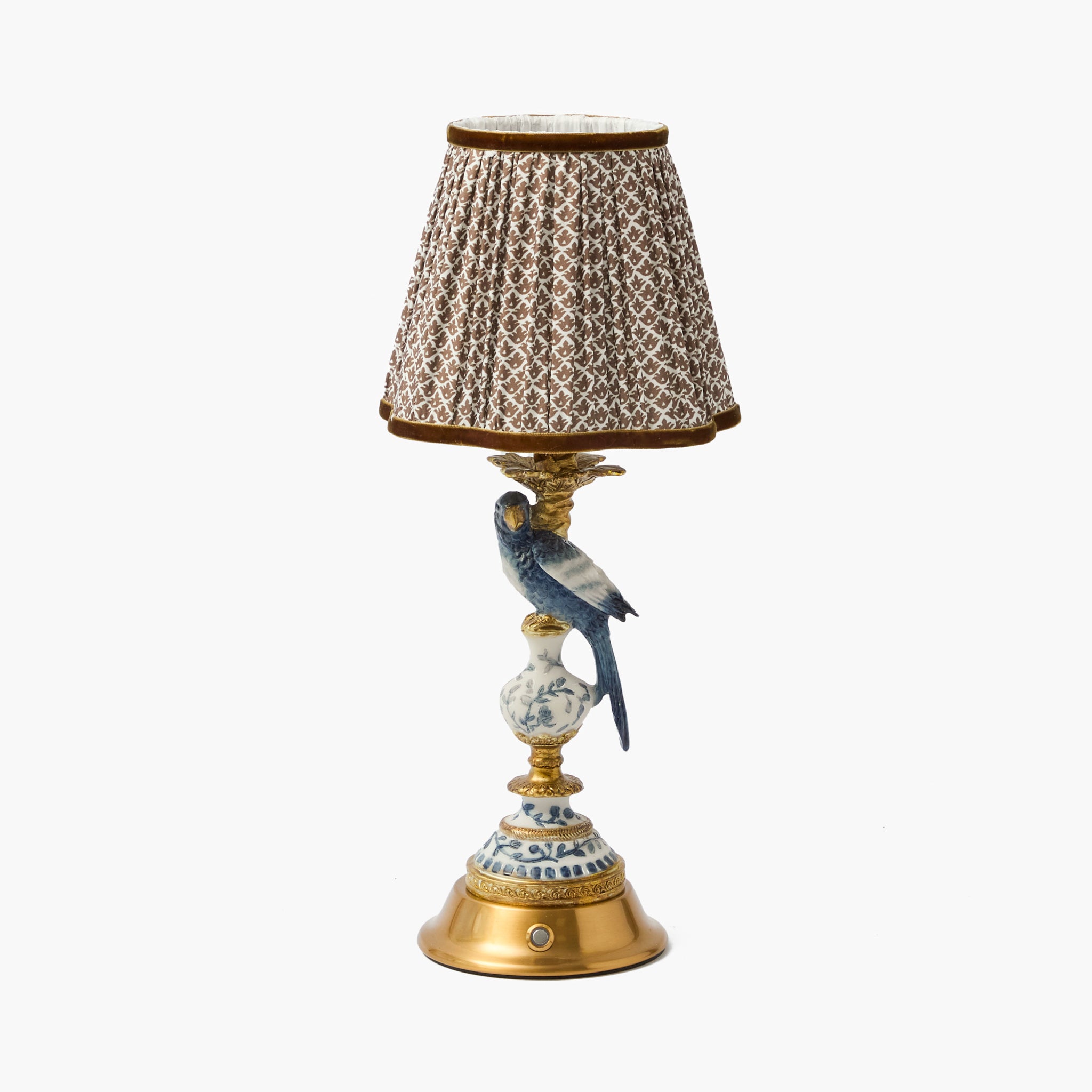 Chocolate Lotus Lampshade (18cm)