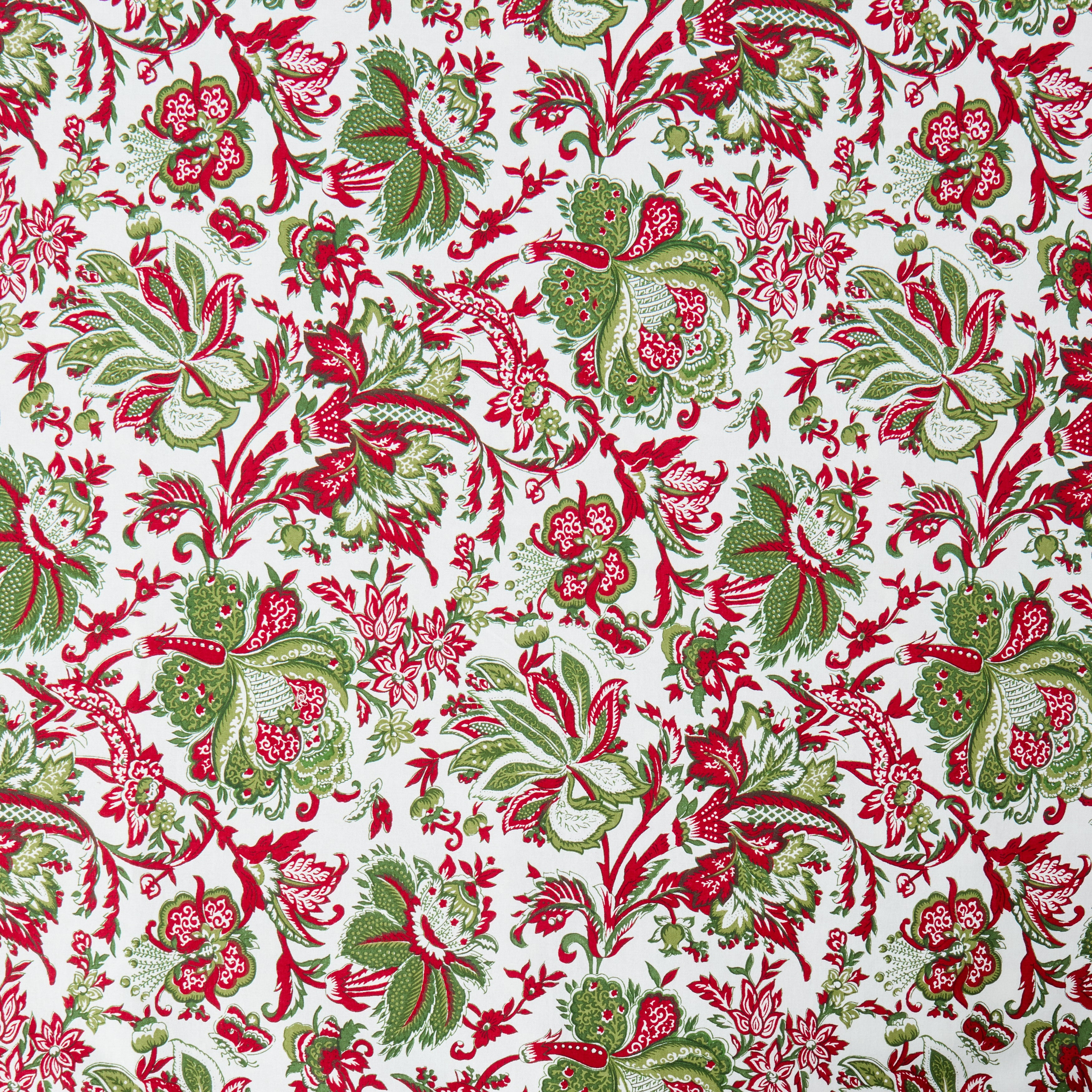 Red & Green Beatrice Tablecloth