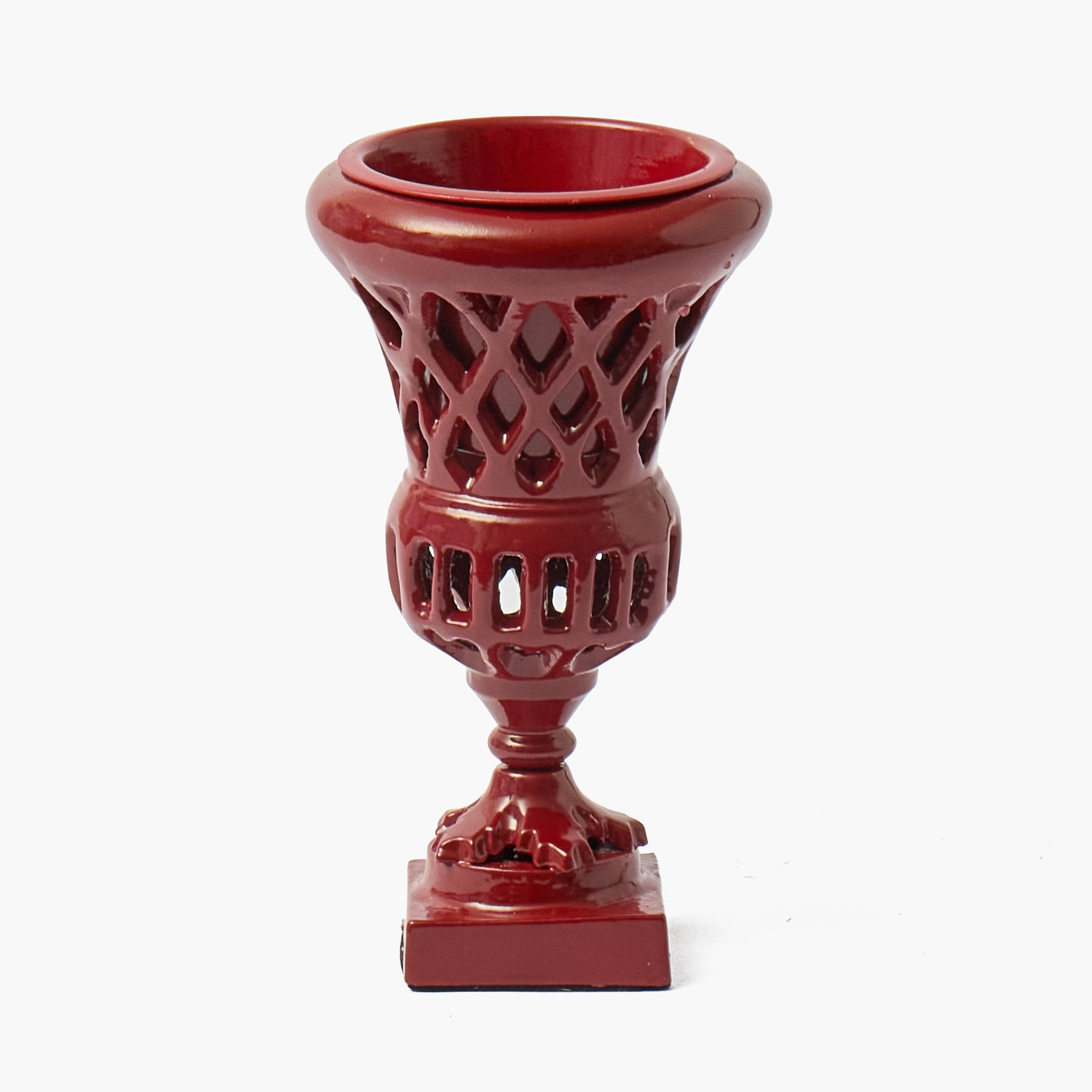 Mini Red Adelaide Vase (Pair)
