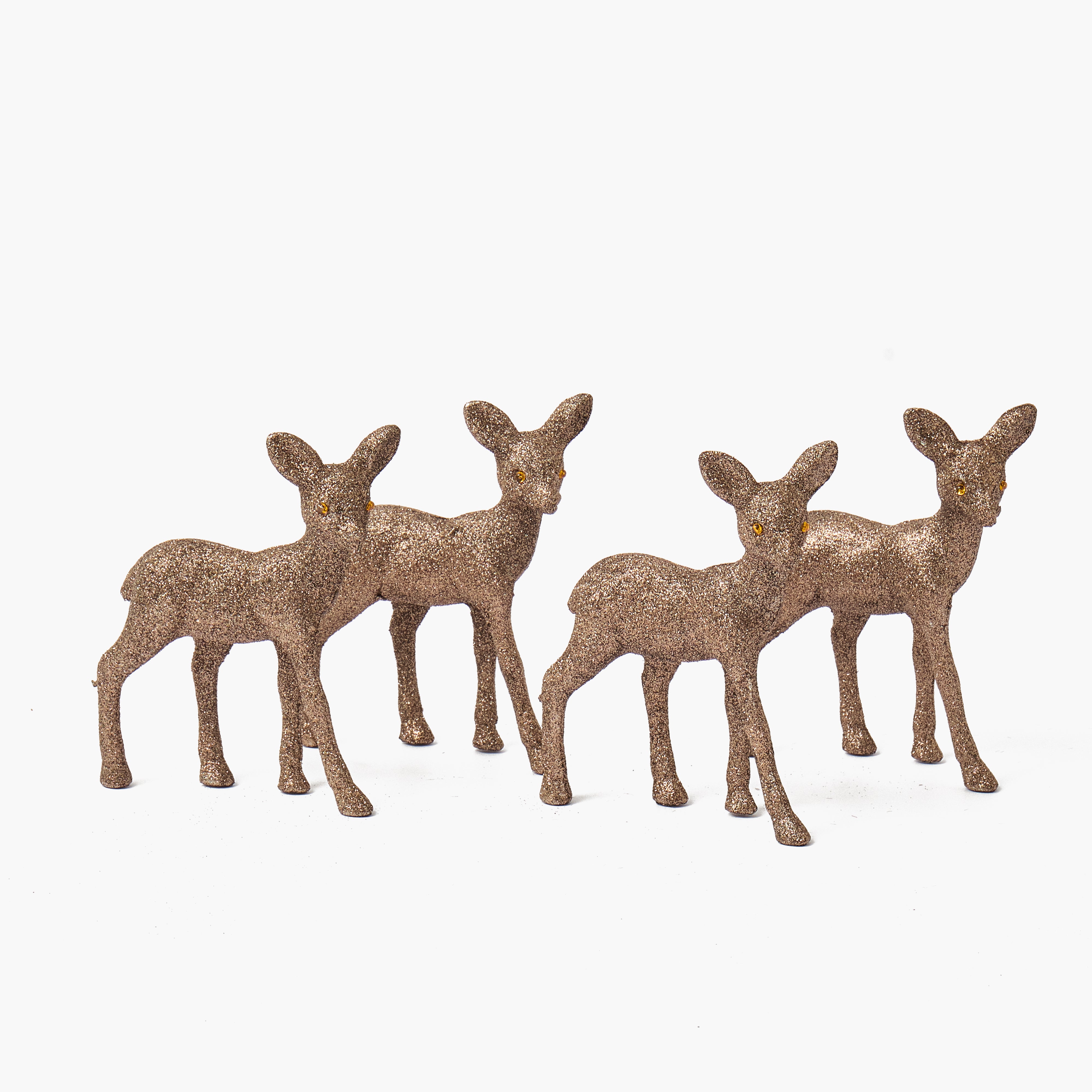 Chocolate Glitter Bambi (Set of 4)