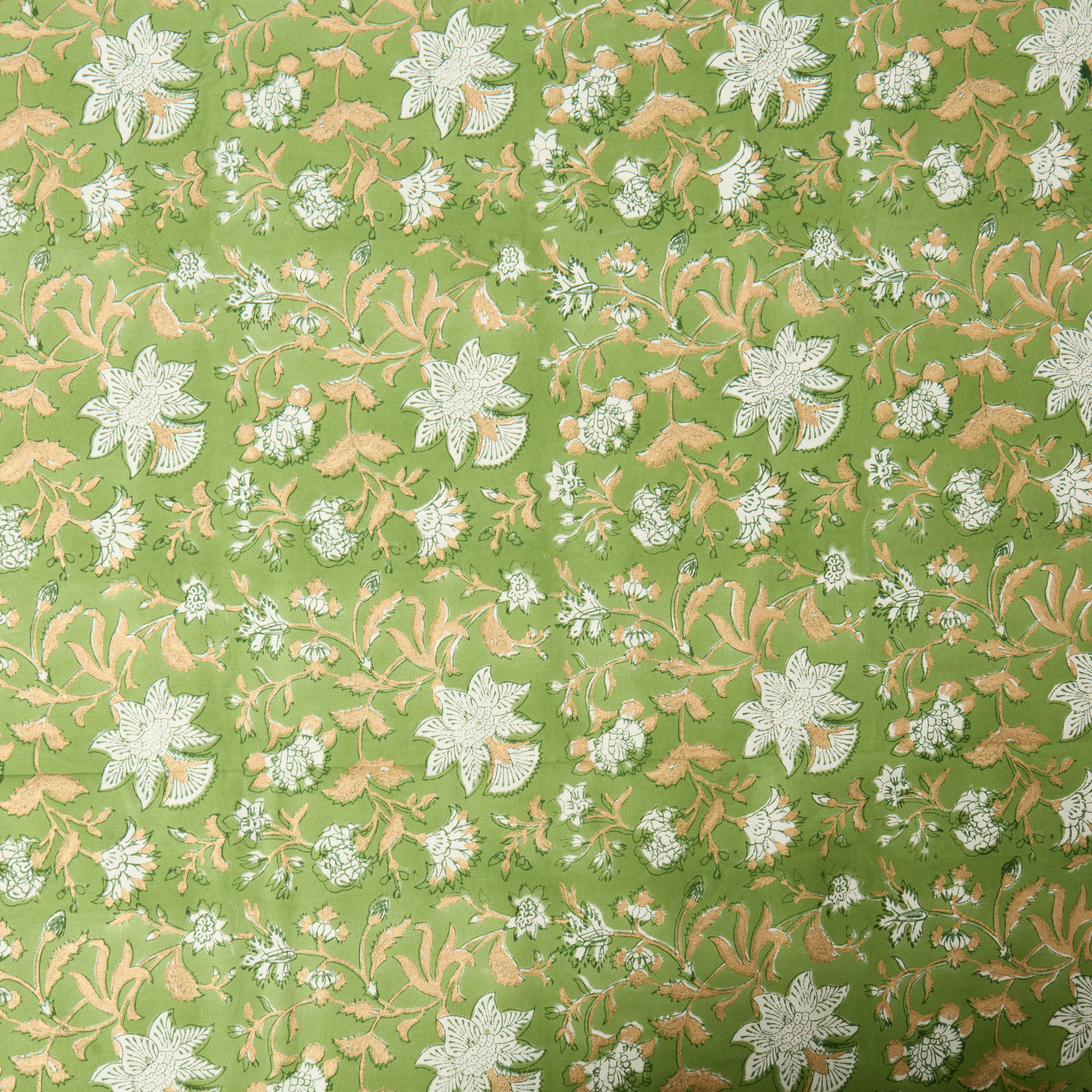 Green & Gold Davina Tablecloth