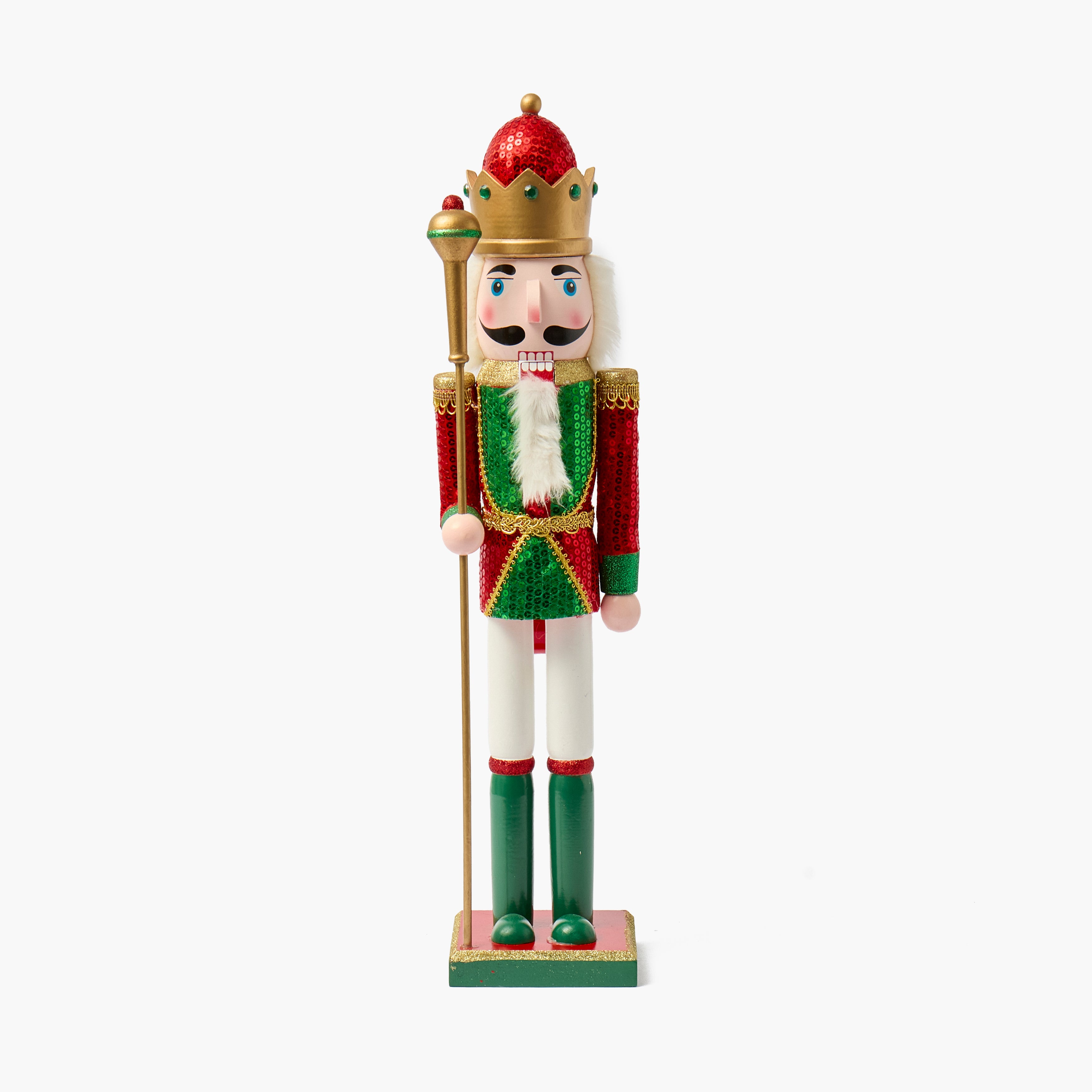 Extra Large Red & Green Nutcracker - 60cm