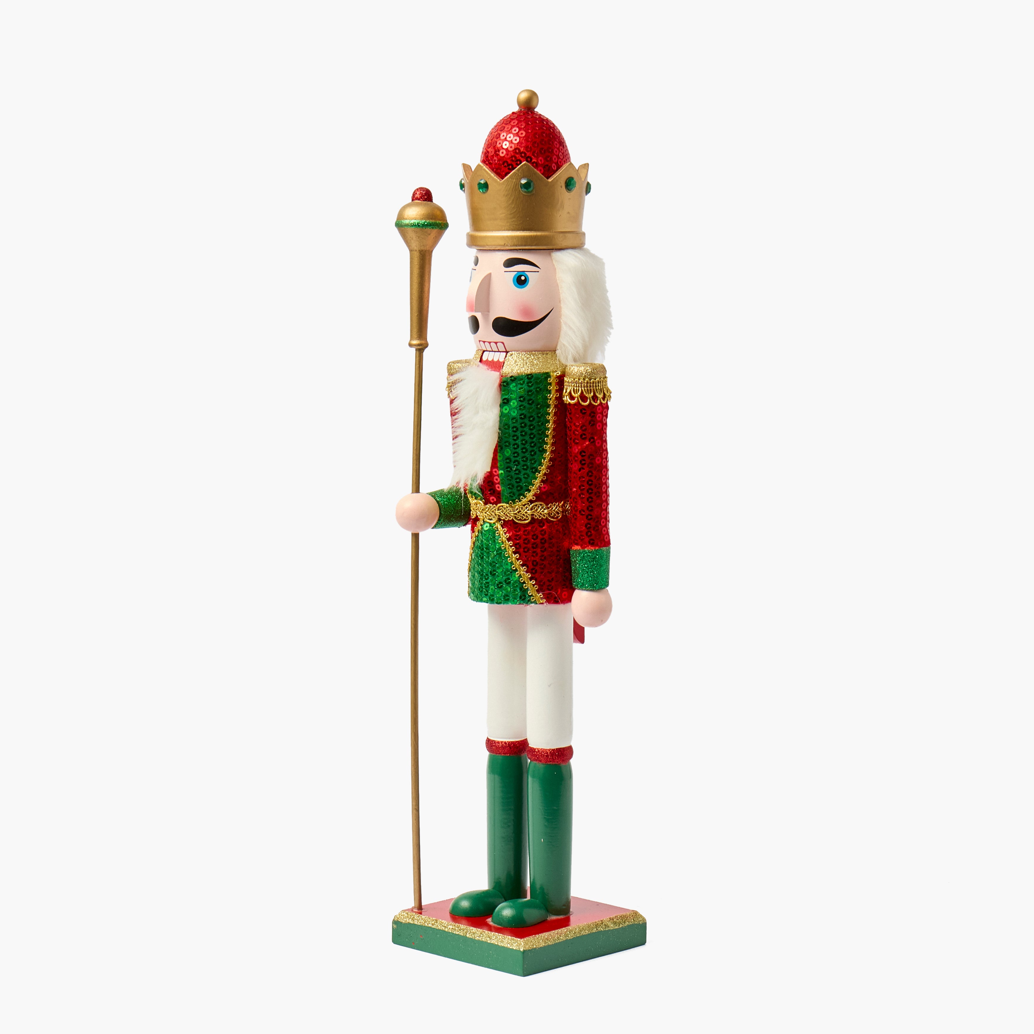 Extra Large Red & Green Nutcracker - 60cm
