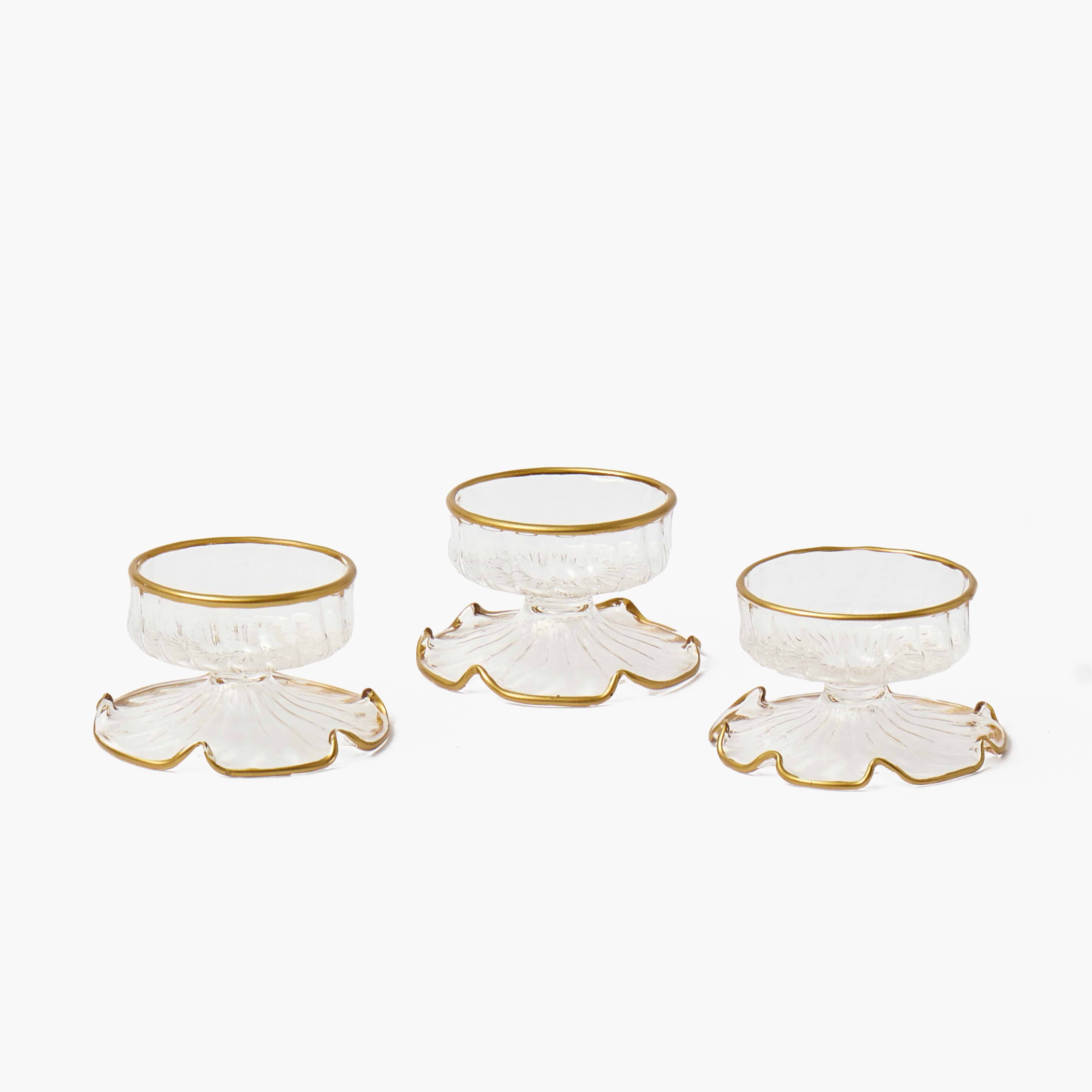 Gold Carmon Tea Light Holder (Set of 3)